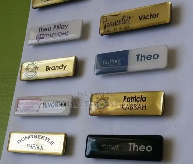 Office Name Tags