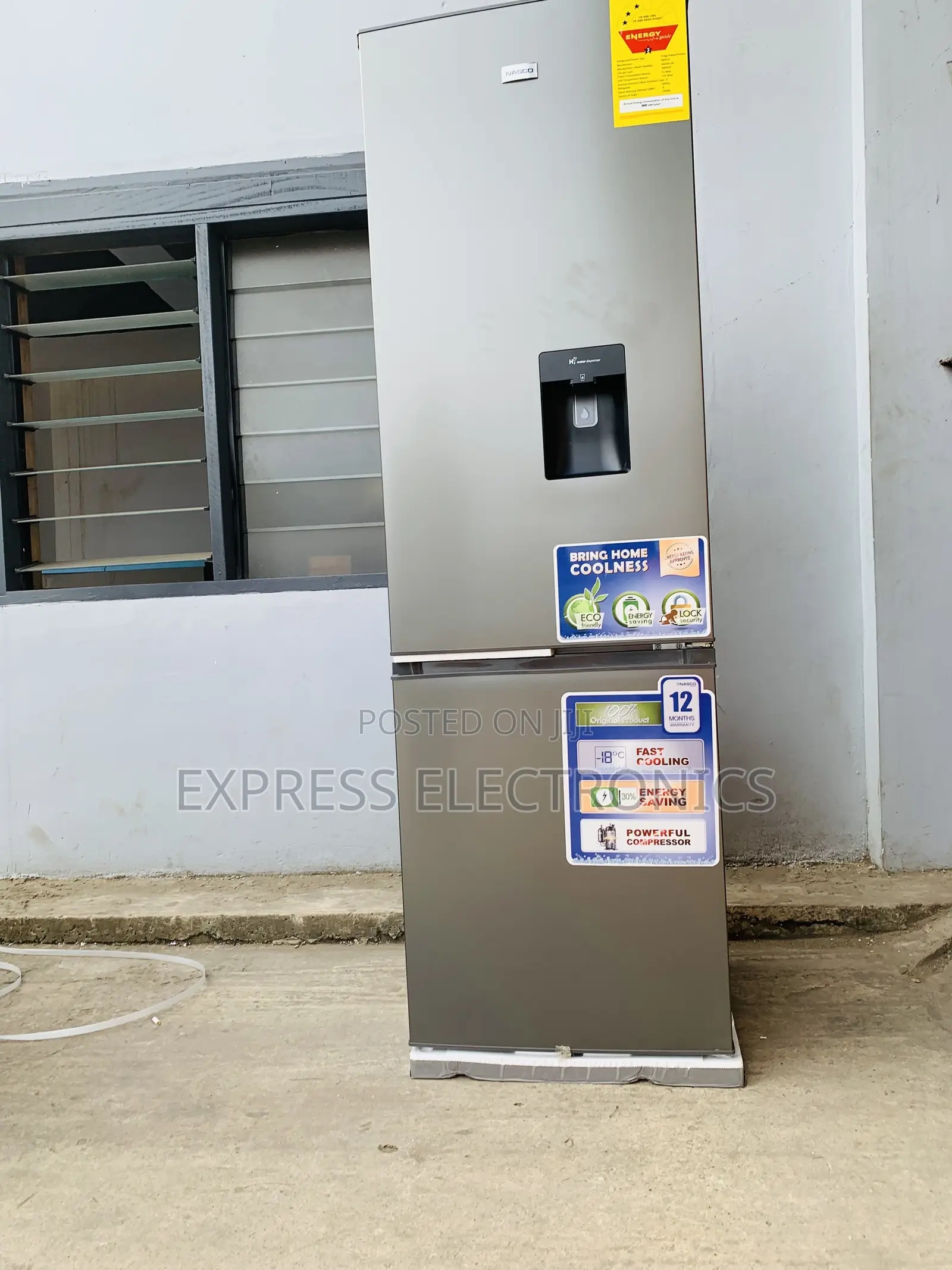 Ultra Modern Sleek Fridge Double Door With Dispenser Nasco NASD2-36?
