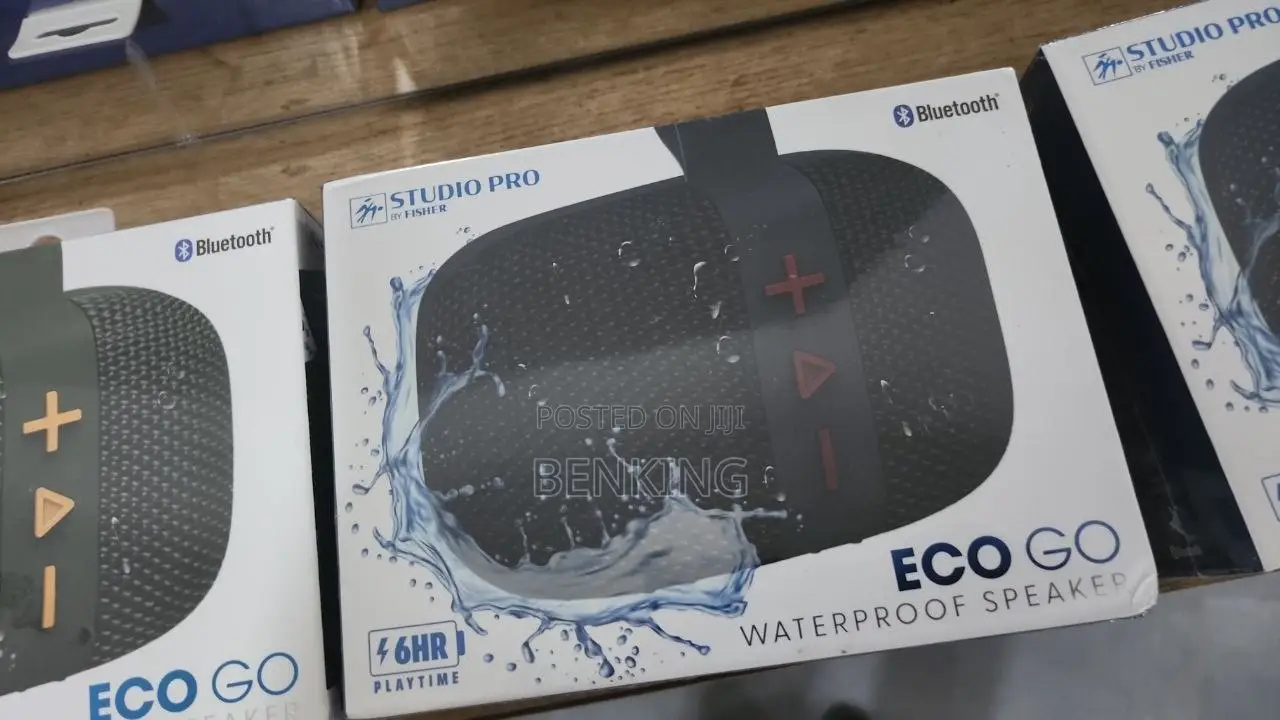 Original Fisher Eco Go Speaker With FM Radio