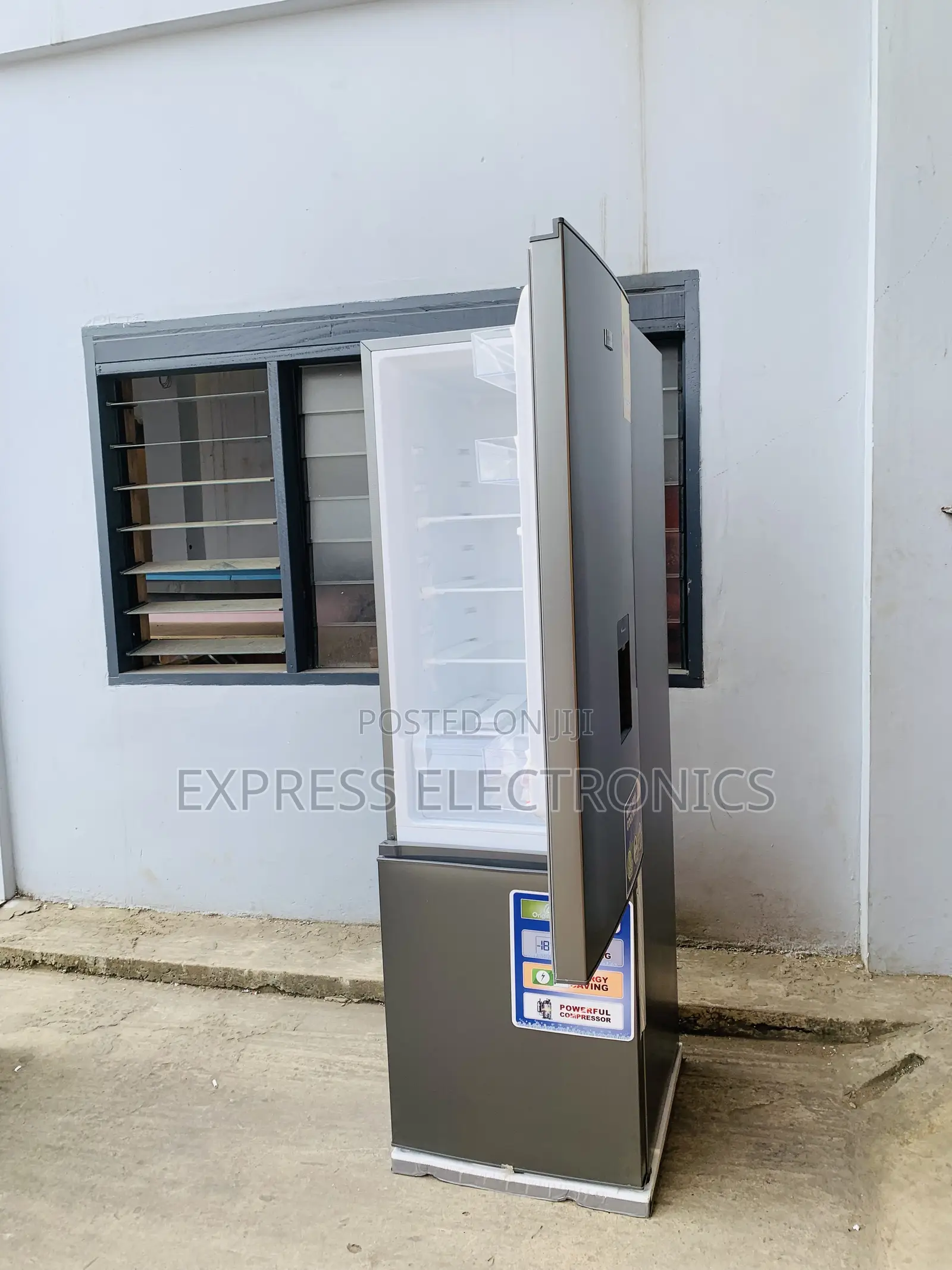 Zealous Sleek Fridge Nasco Double Door NASD2-36 With Water Dispenser