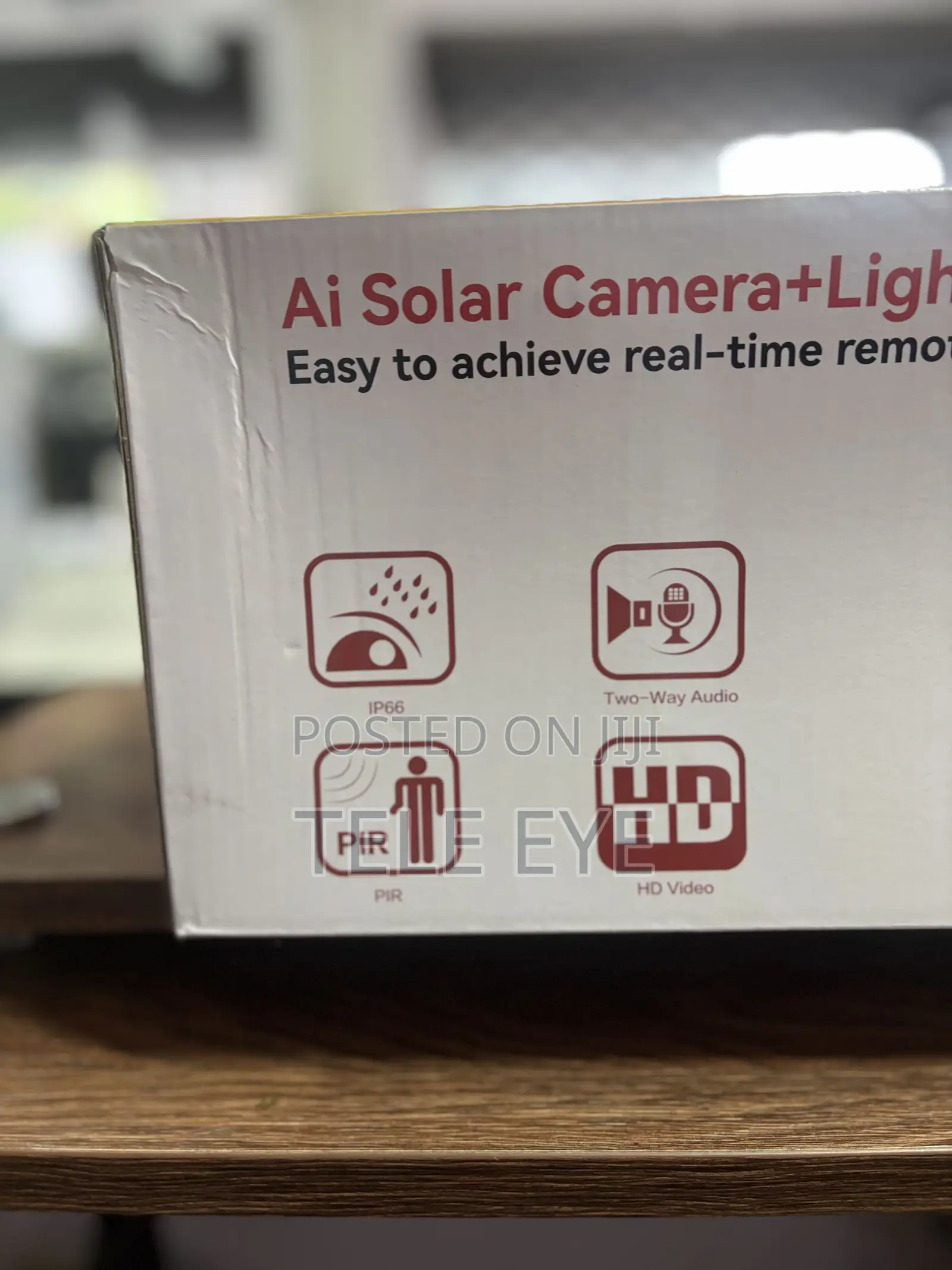 Ai Solar Camera+Lighting 2 In1
