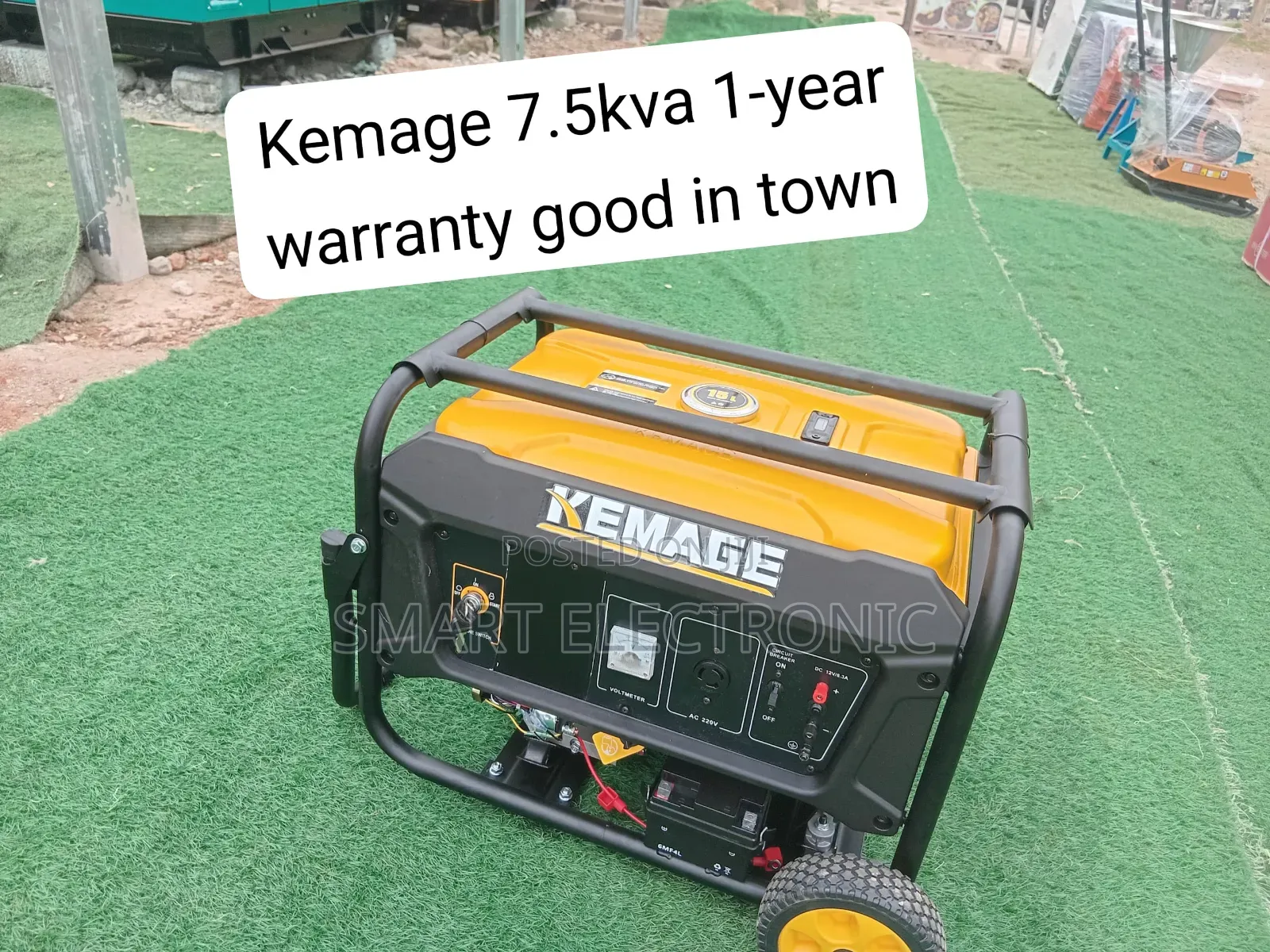 7.5KVA 8500W Petrol Genset – Dependable Backup Electricity