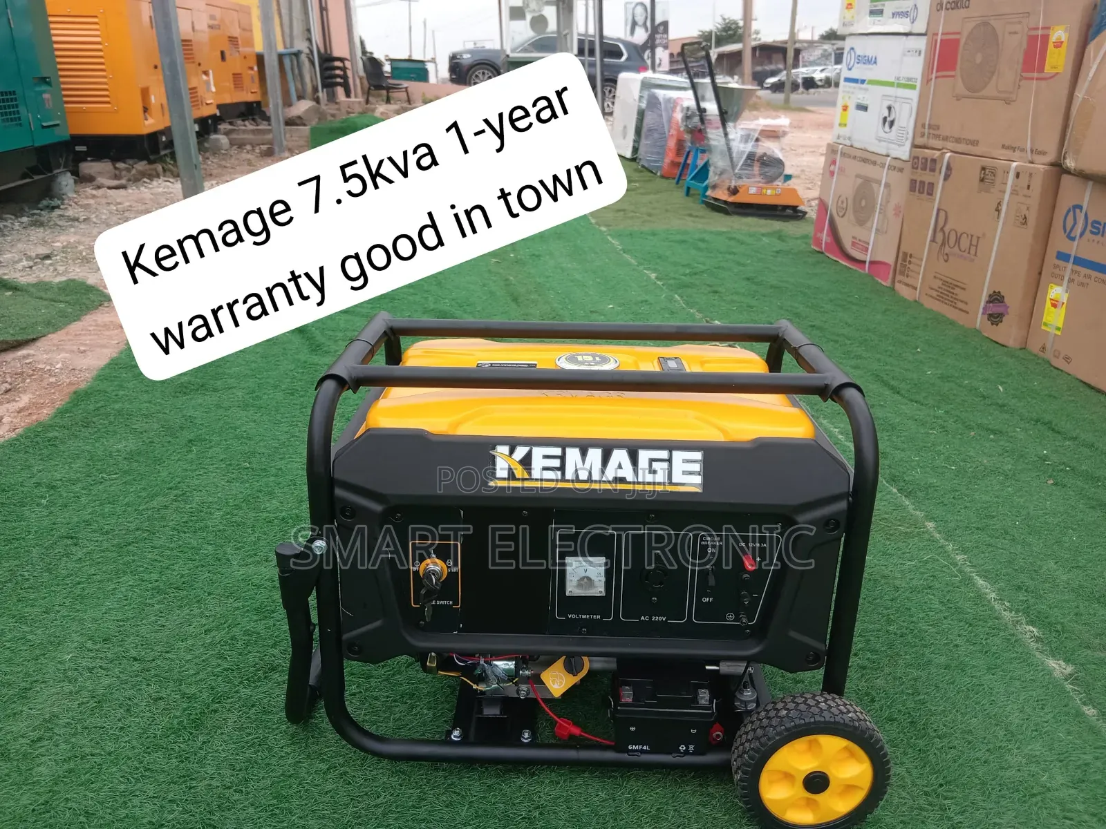7.5KVA 8500W Petrol Genset – Dependable Backup Electricity