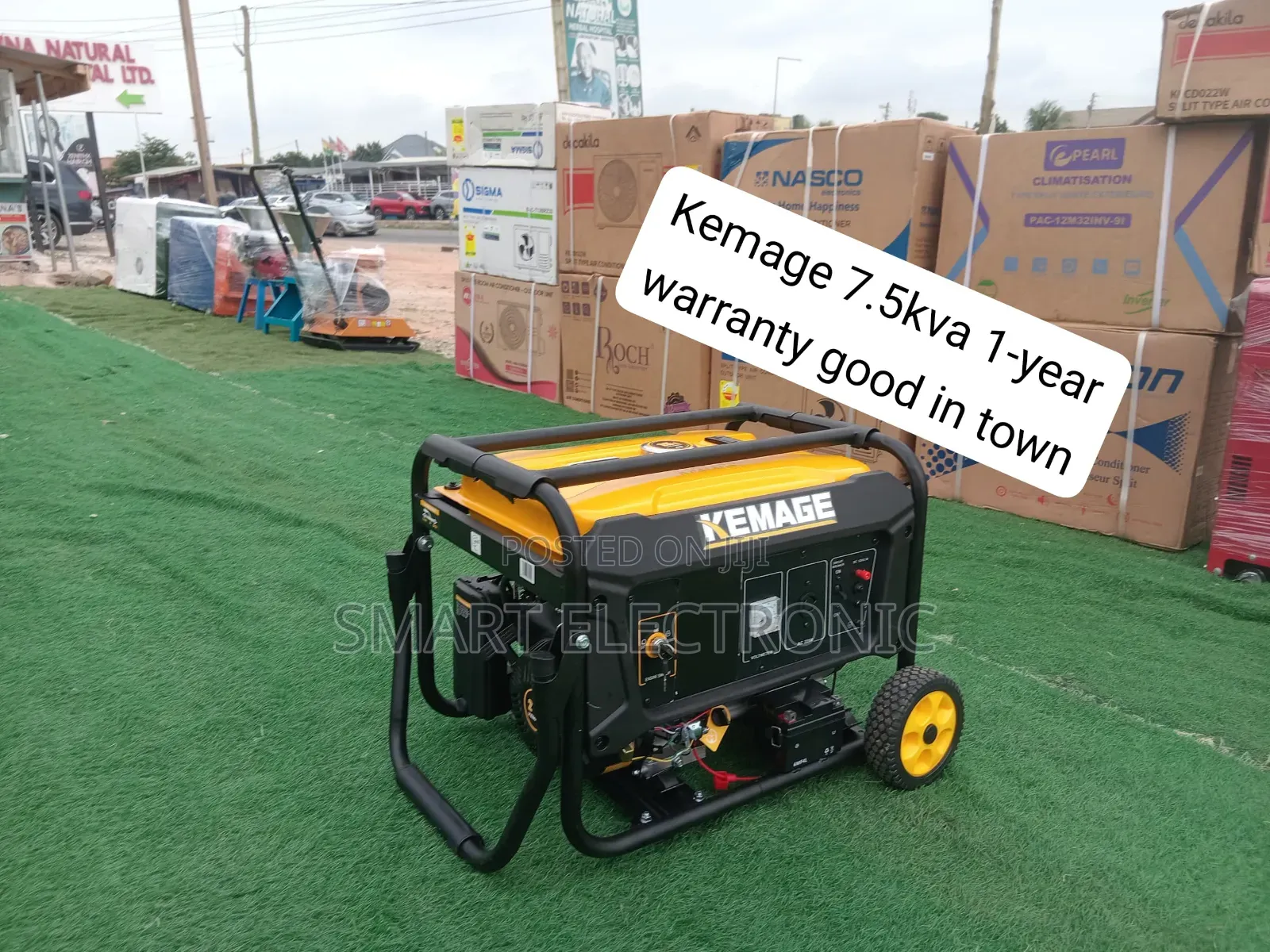 KEMAGE 8500W Petrol Generator 7.5KVA – Reliable Electricity Backup