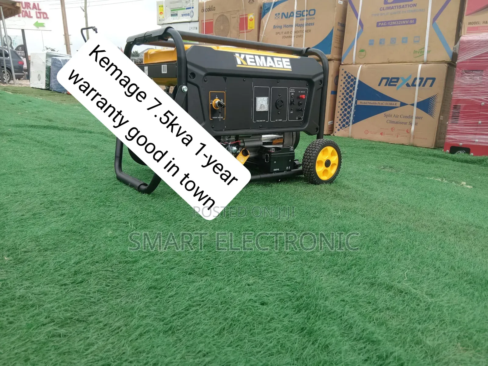 KEMAGE 8500W Petrol Generator 7.5KVA – Reliable Electricity Backup