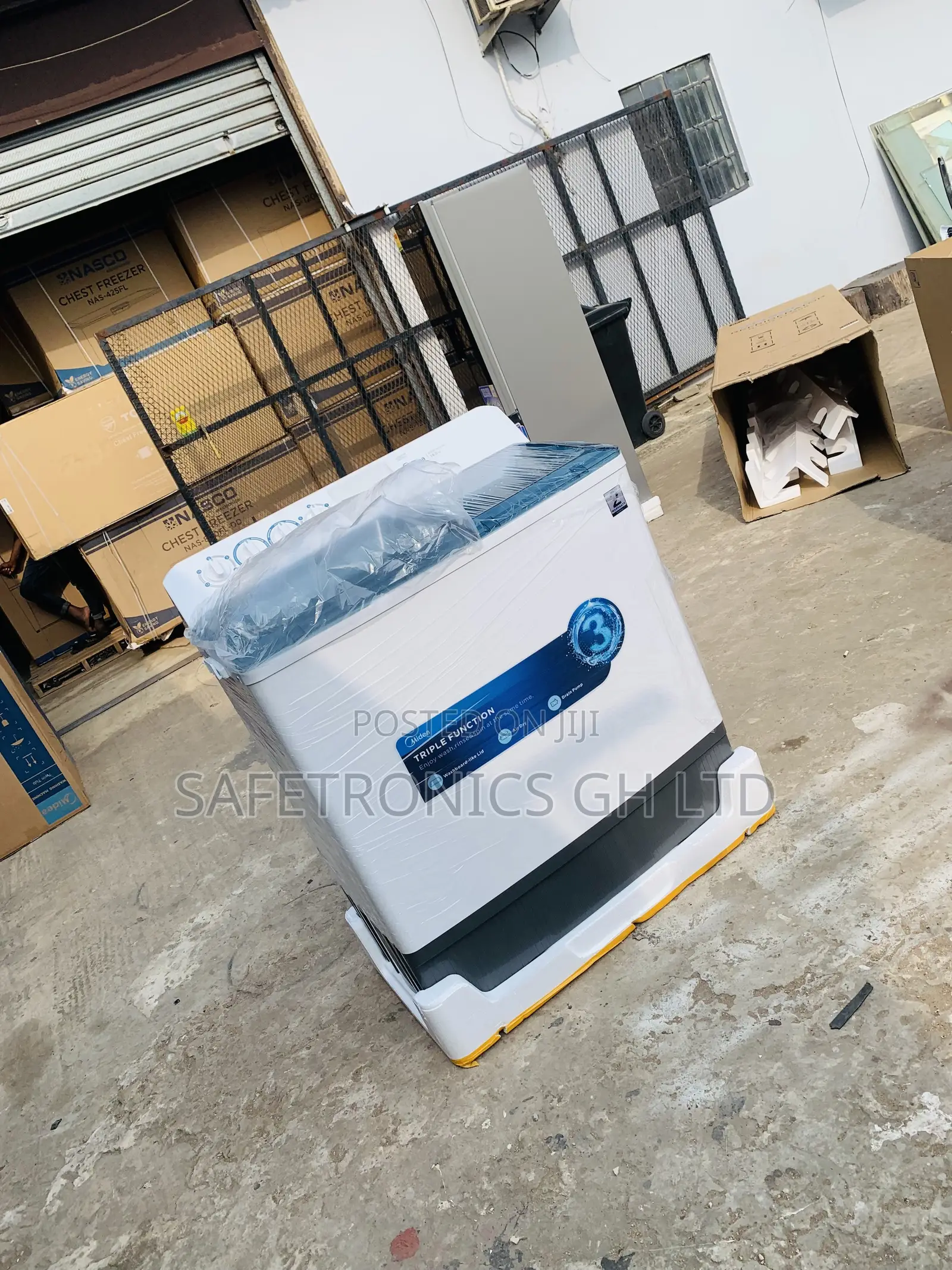 Super Sleek Midea 18kg Twin Tub Washing Machine Mt100w180/Wg-7