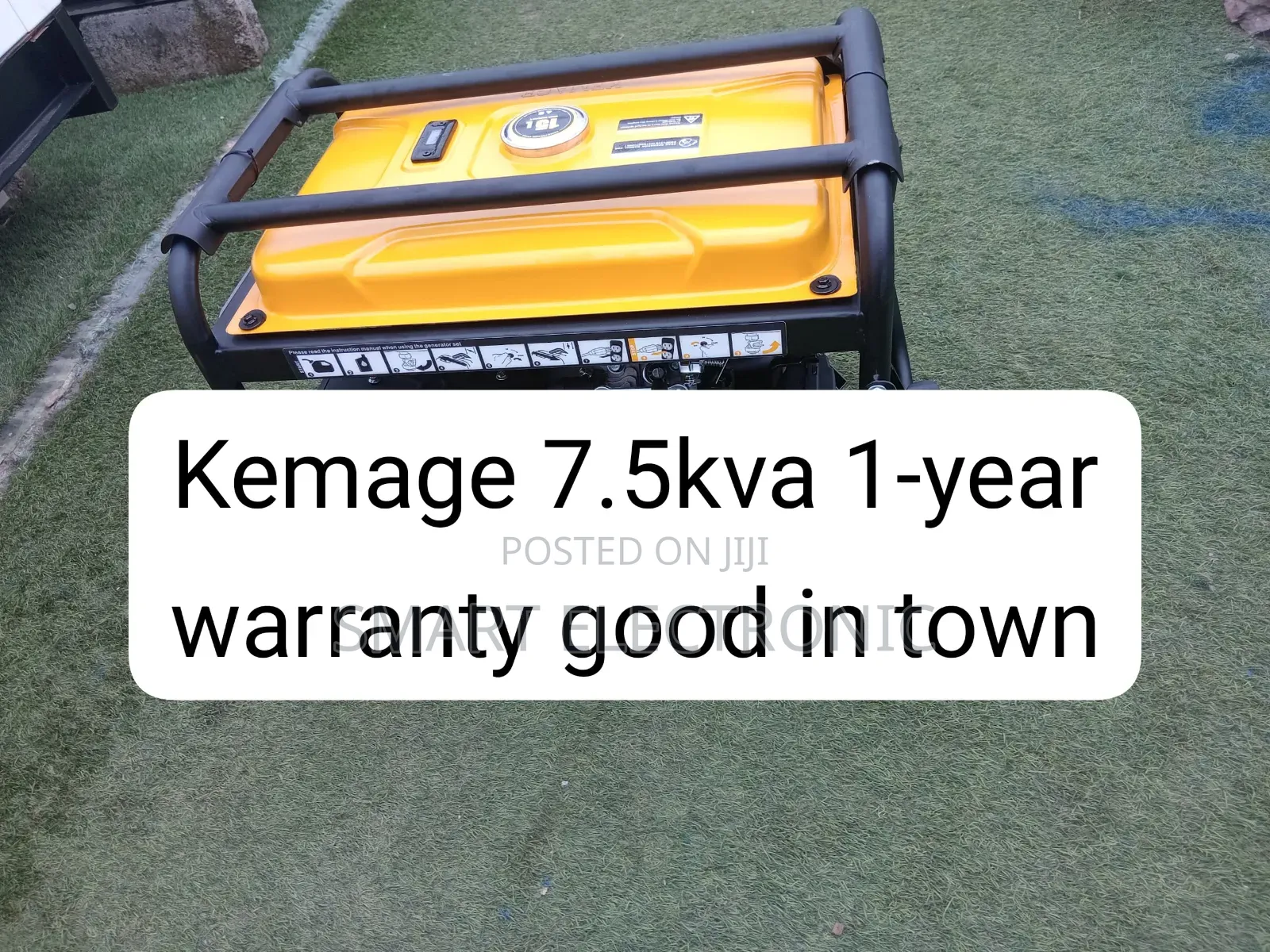 KEMAGE 7.5KVA 8500W Generator – Strong, Durable Reliable Petrol