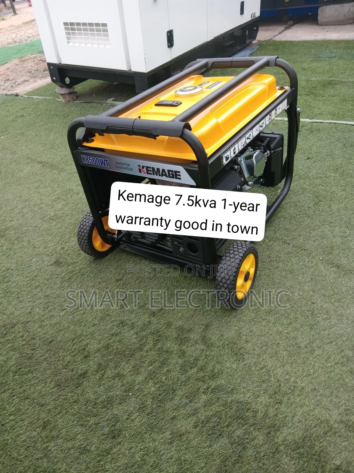 7.5KVA 8500W Genset Quality Electricity Backup for Fridges, TVs, ACs