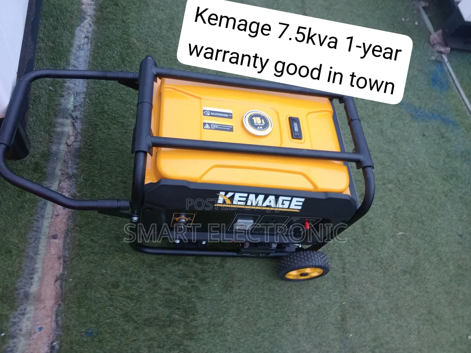 KEMAGE 8500W 7.5KVA Petrol Genset Powerful Backup Generator With Heavy