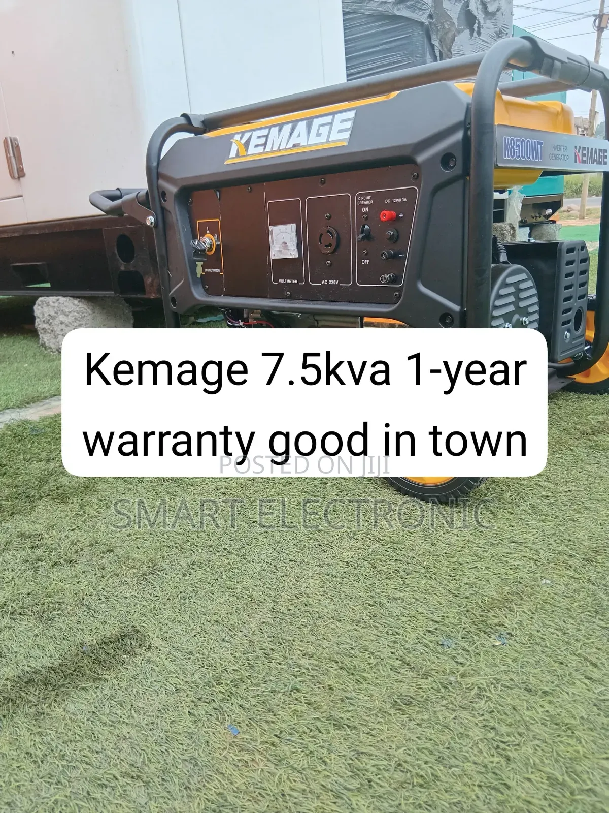 KEMAGE 7.5KVA 8500W Generator – Premium Heavy-Duty Genset for Reliable