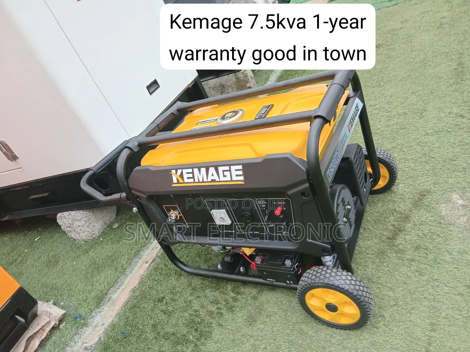 KEMAGE 7.5KVA 8500W Generator – Premium Heavy-Duty Genset for Reliable