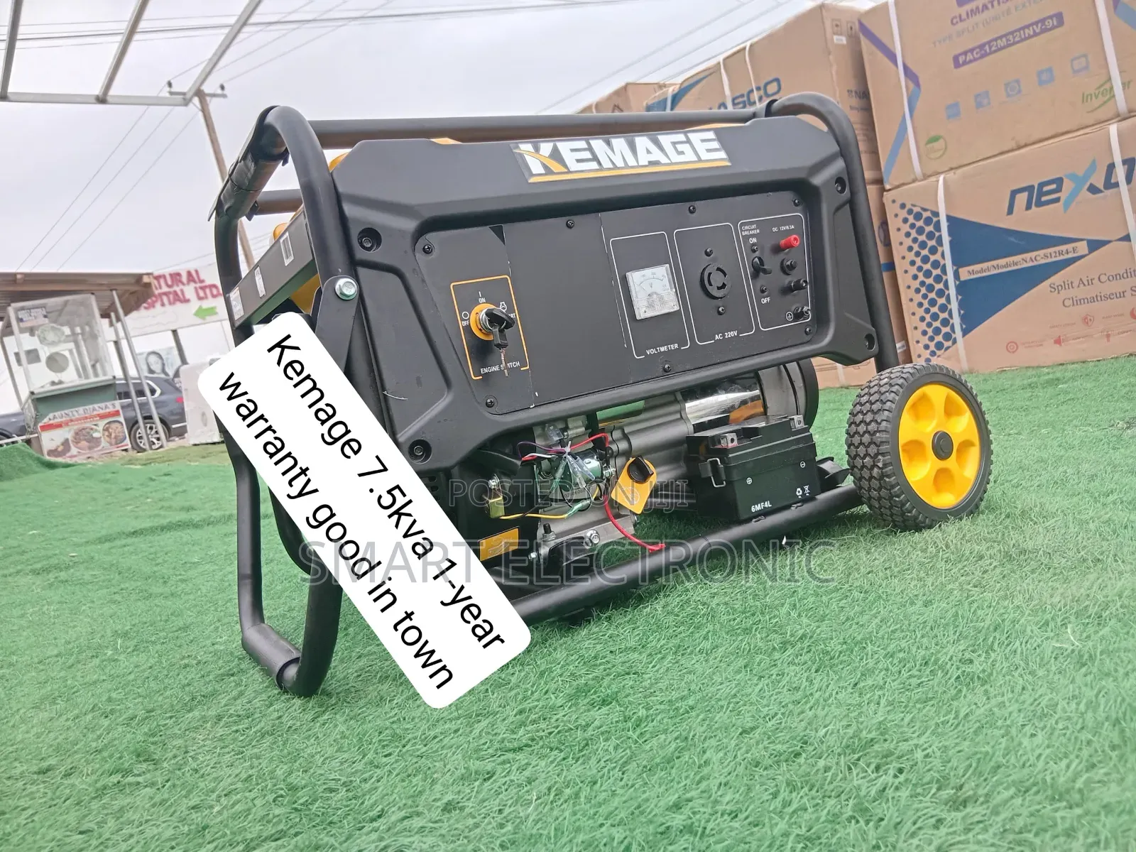 KEMAGE 8500W 7.5KVA Petrol Generator – Reliable Power Backup Machine
