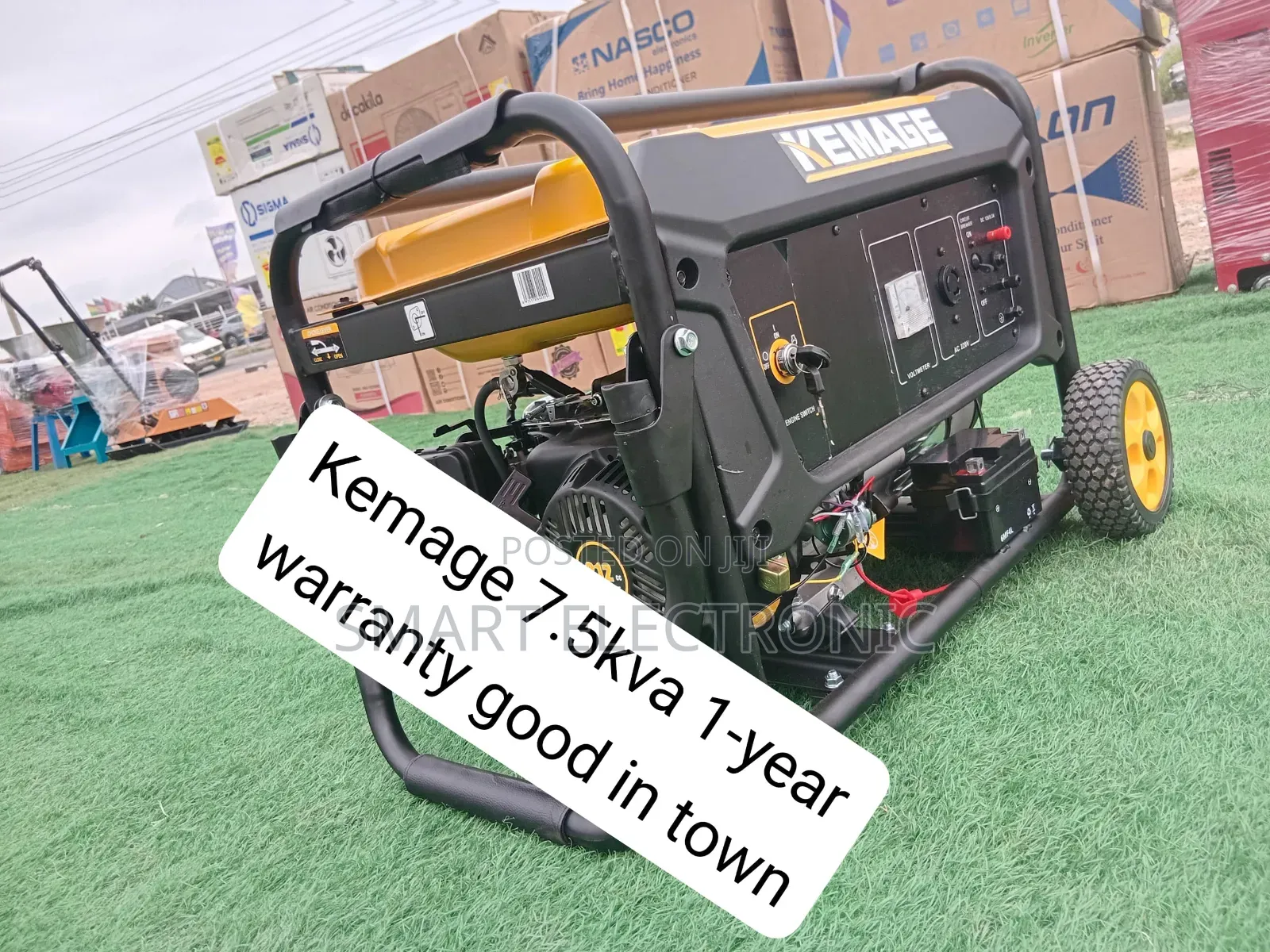KEMAGE 8500W 7.5KVA Petrol Generator – Reliable Power Backup Machine