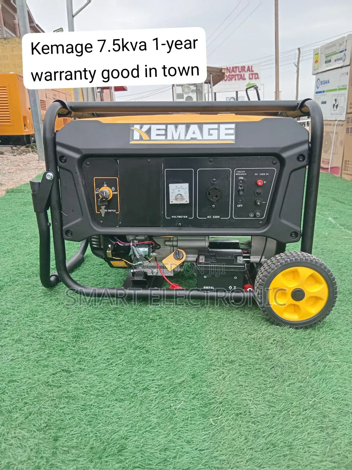 KEMAGE 7.5KVA 8500W Heavy-Duty Petrol Generator – Powerful, Quality