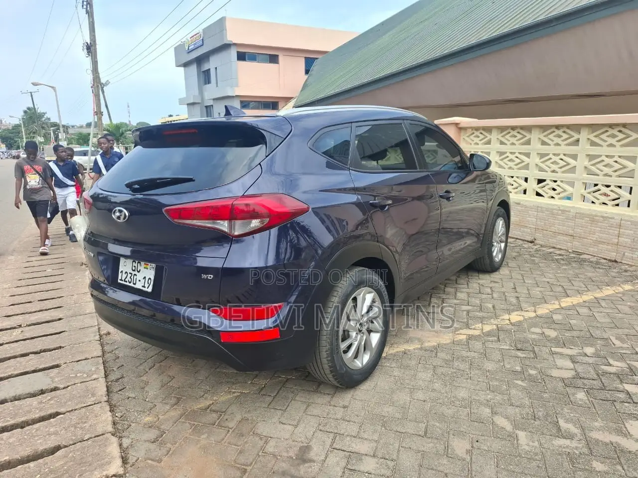 Hyundai Tucson 2017 Blue