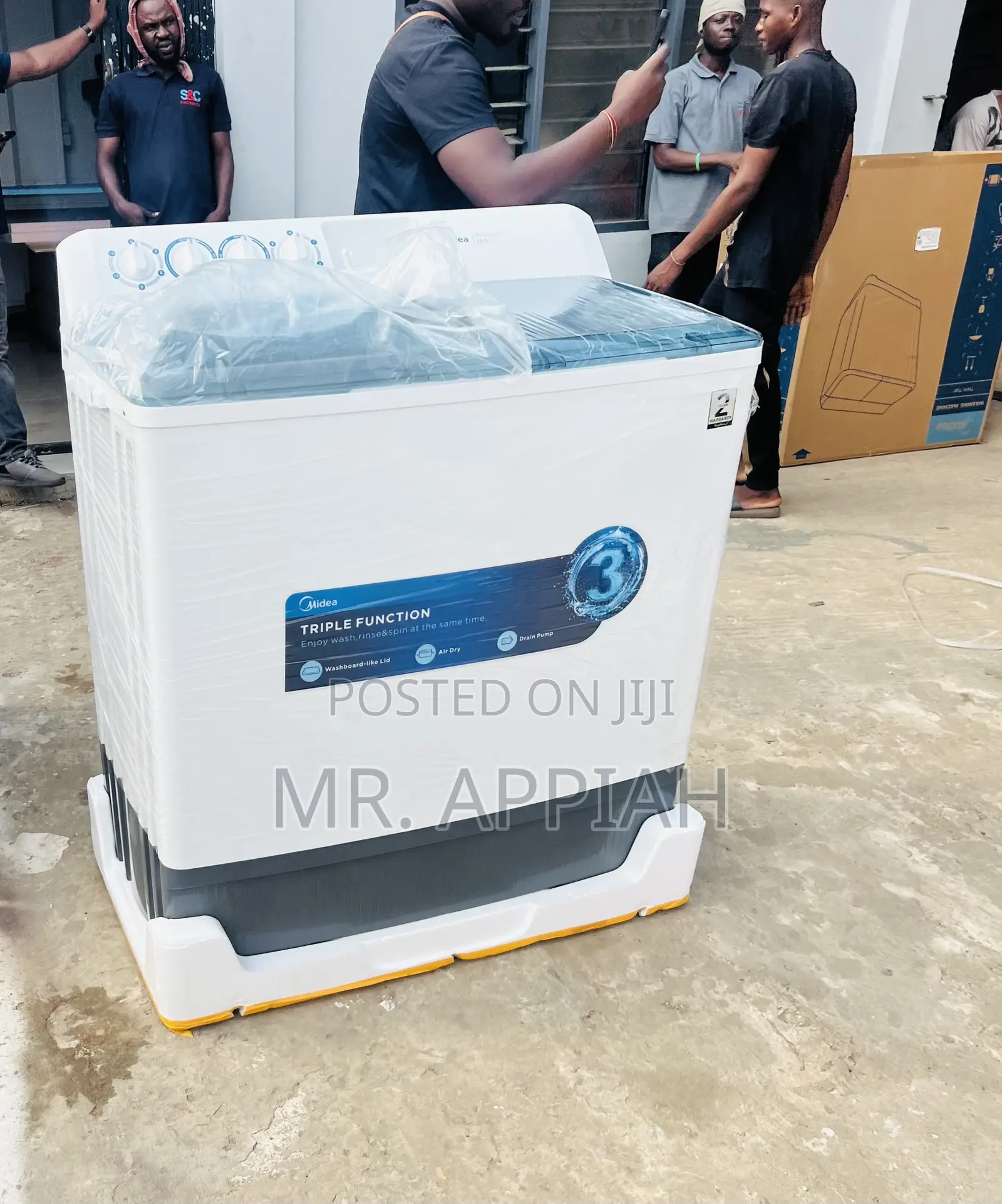 Order Durable Midea 18kg Electric Washing Machine(Spin Dry)