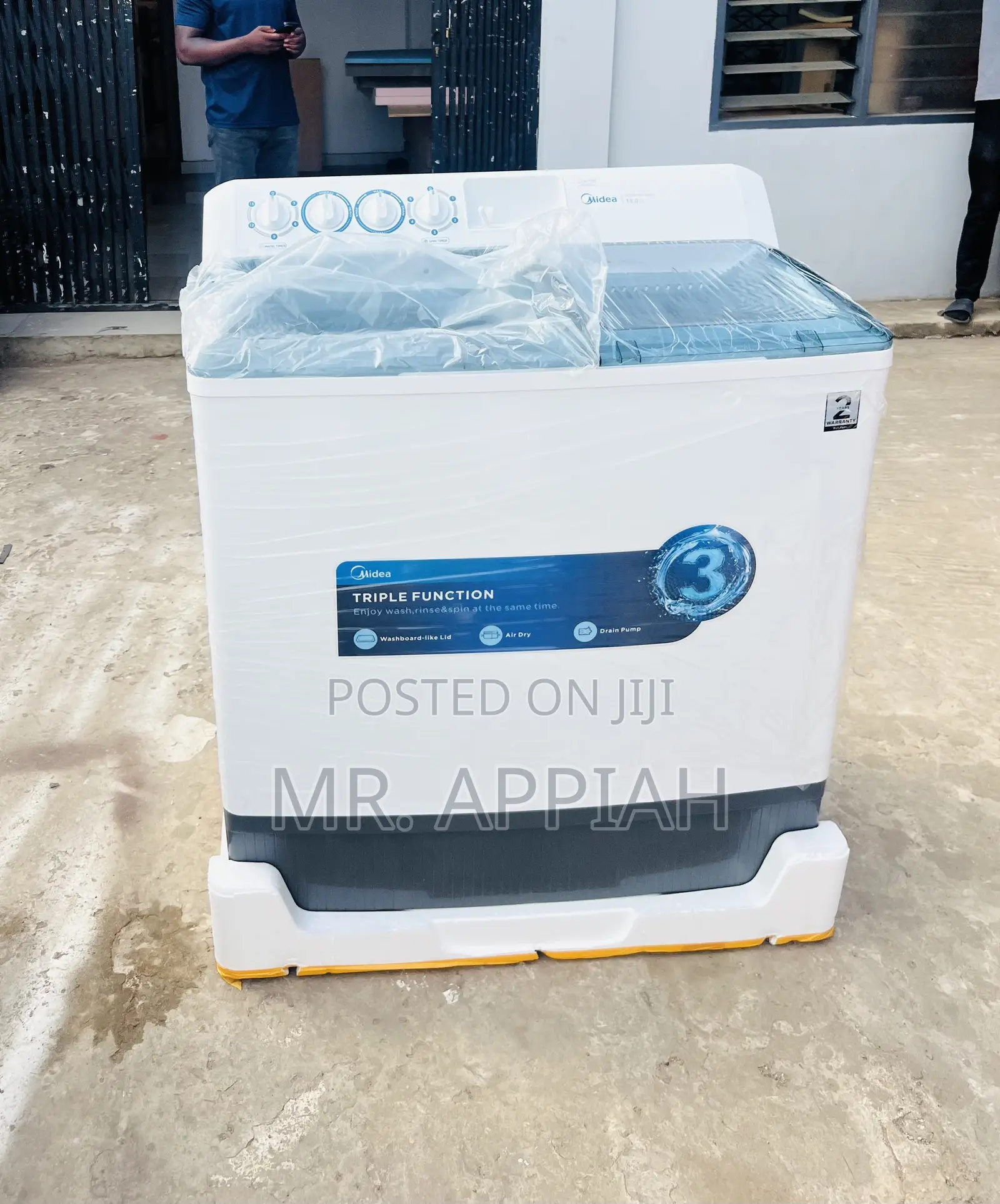 Order Durable Midea 18kg Electric Washing Machine(Spin Dry)