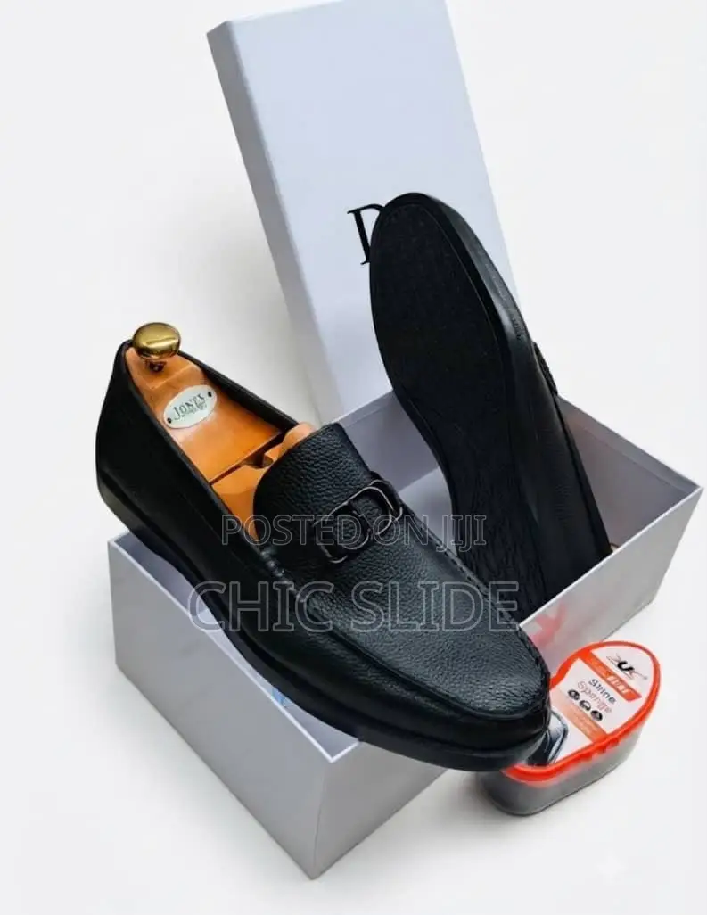Black CD Loafers