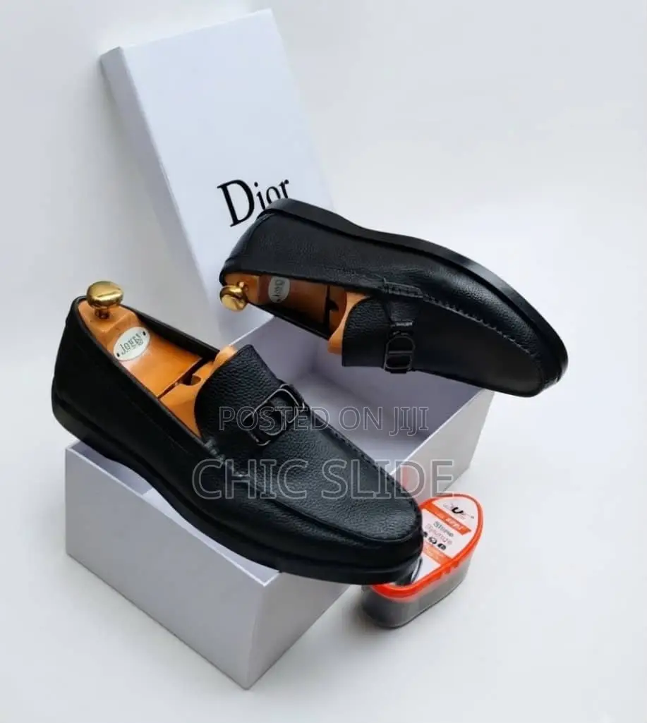 Black CD Loafers