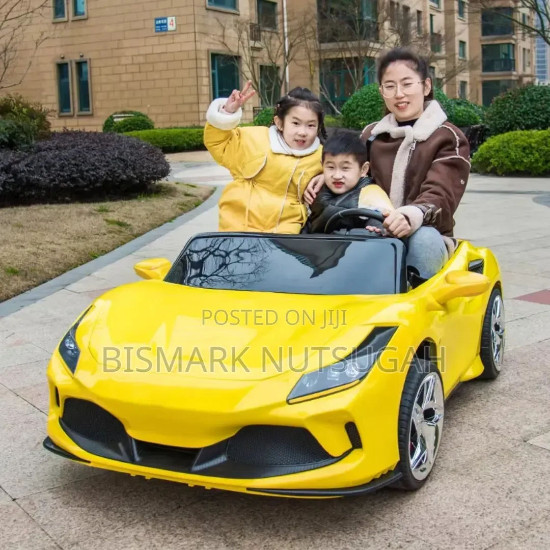 Two Seater Ferrari F8 Tributo Style Kids Electric Ride-on Toy Car.