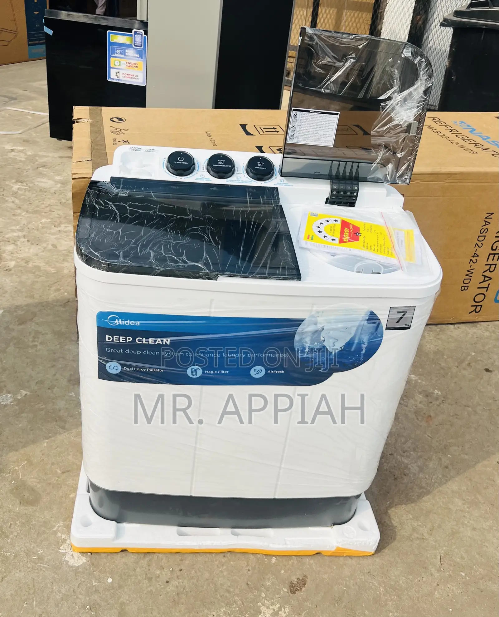Super Classic Midea 7kg Spin Dry Washing Machine 