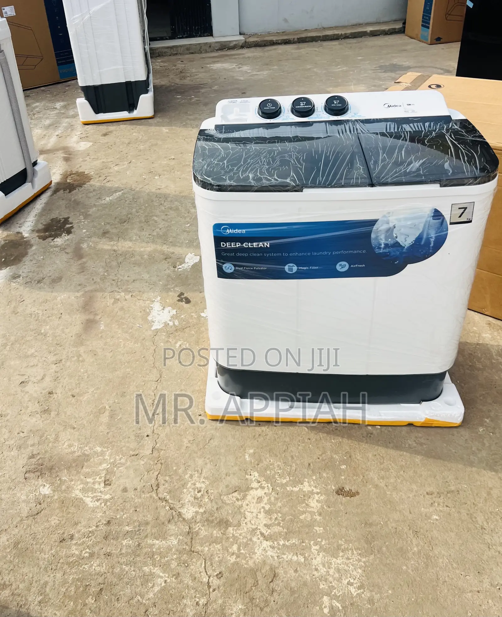 Super Classic Midea 7kg Spin Dry Washing Machine 
