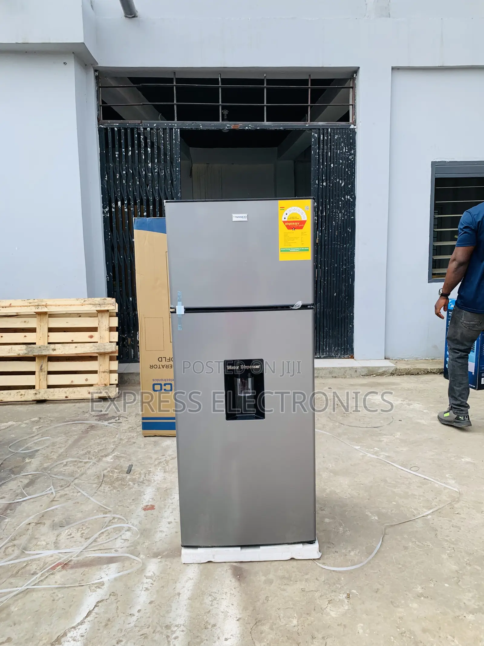 NASF2-250fl Double Door Fridge Nasco With Water Dispenser