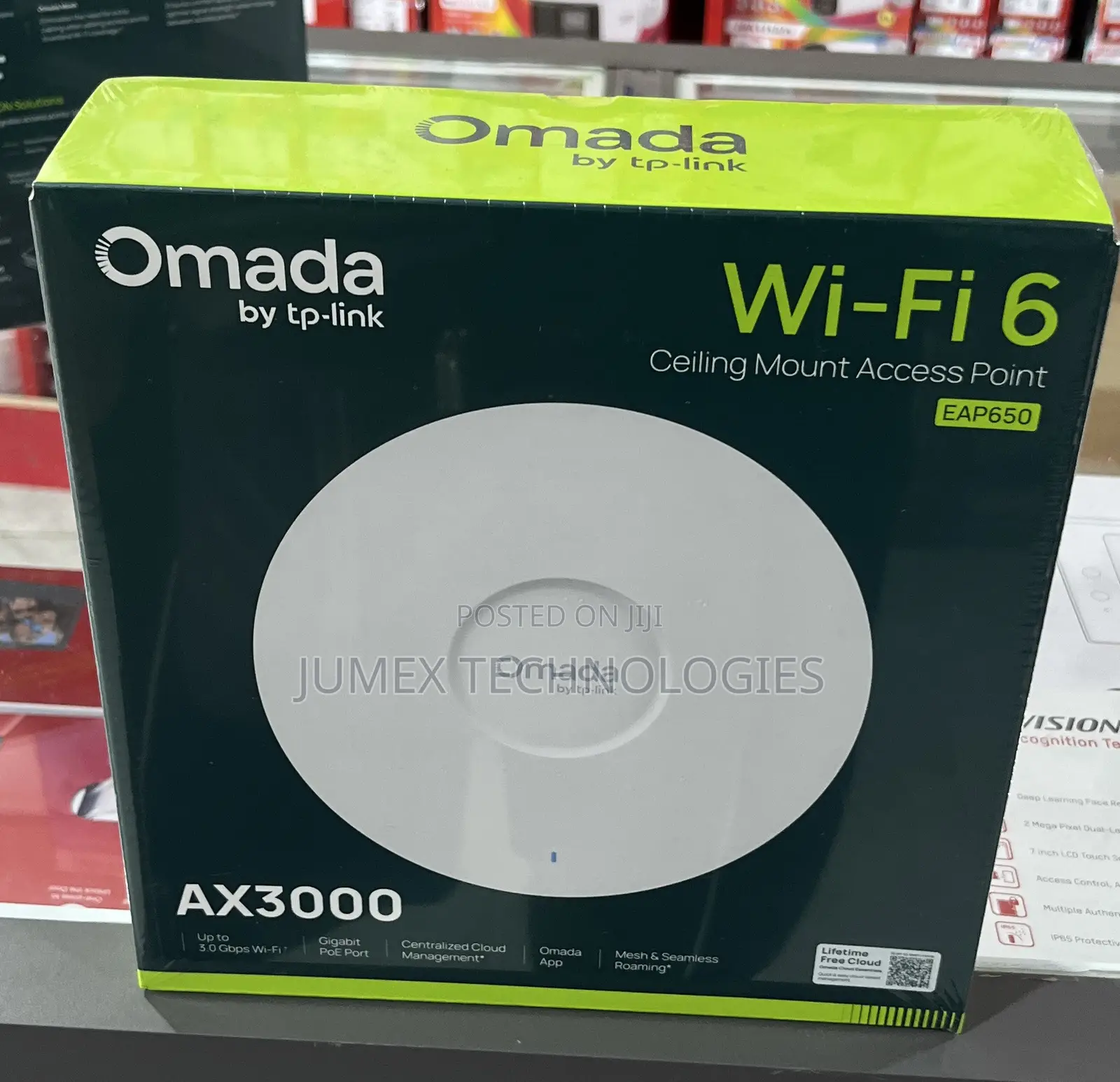 TP-Link Eap650 Ceiling Mount Access Point Wifi6 Omada