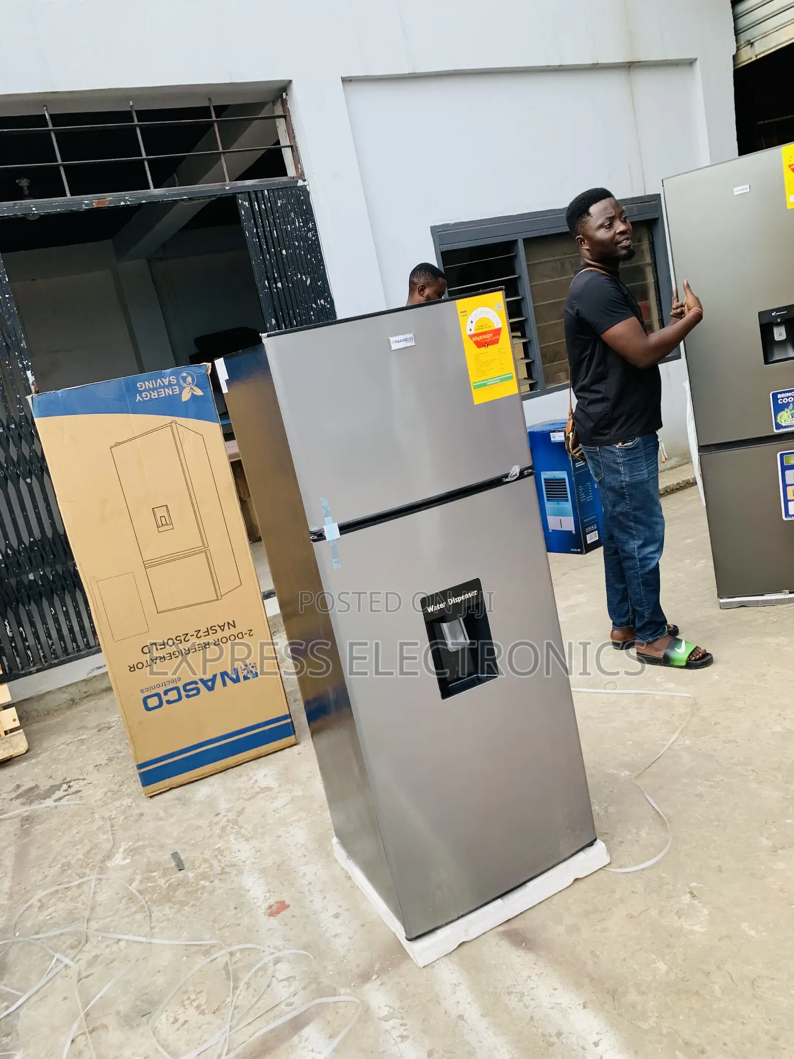 Lovely New Nasco Fridge Double Door NASF2-250fl