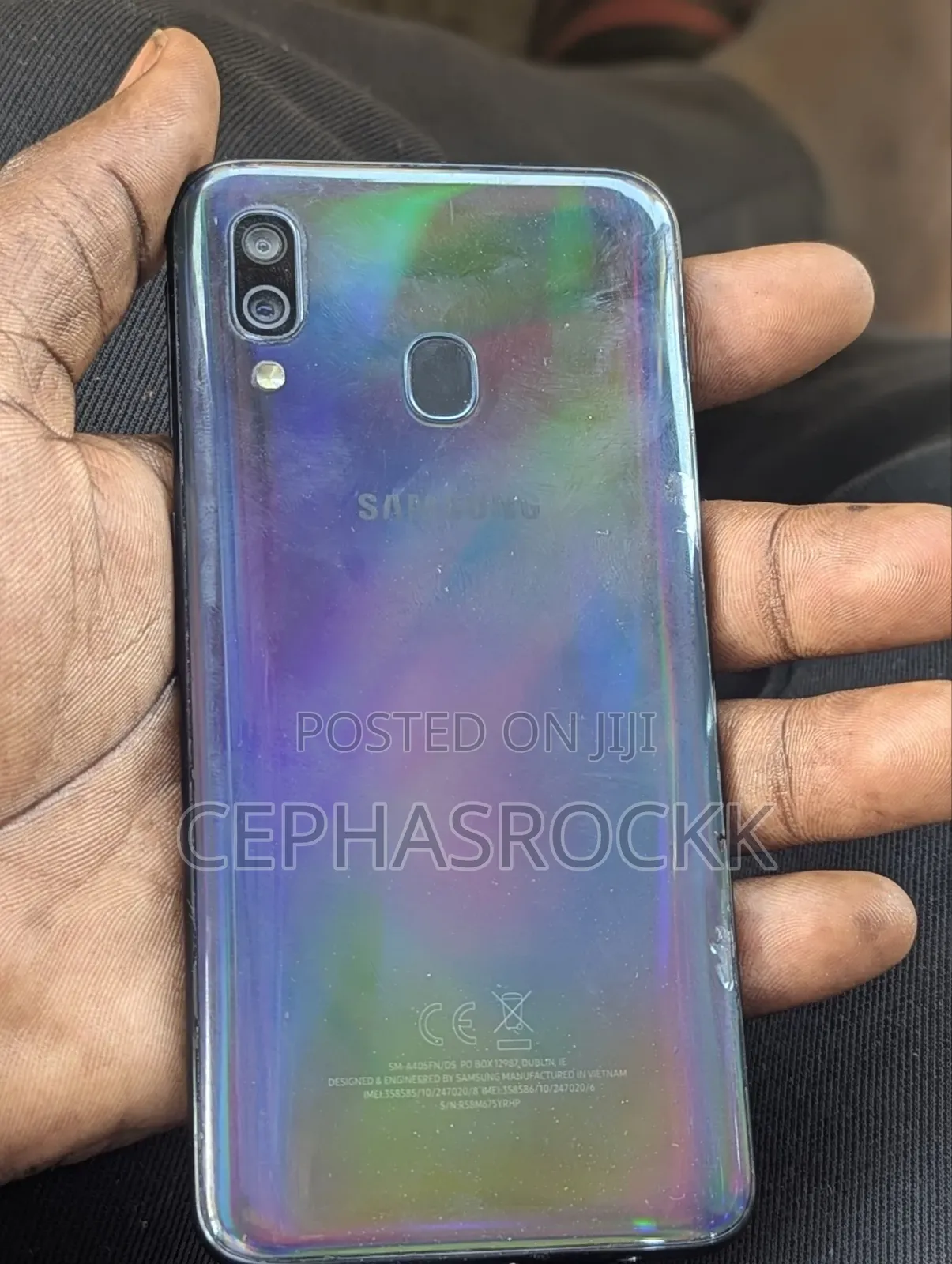 Samsung Galaxy A40 64 GB Black