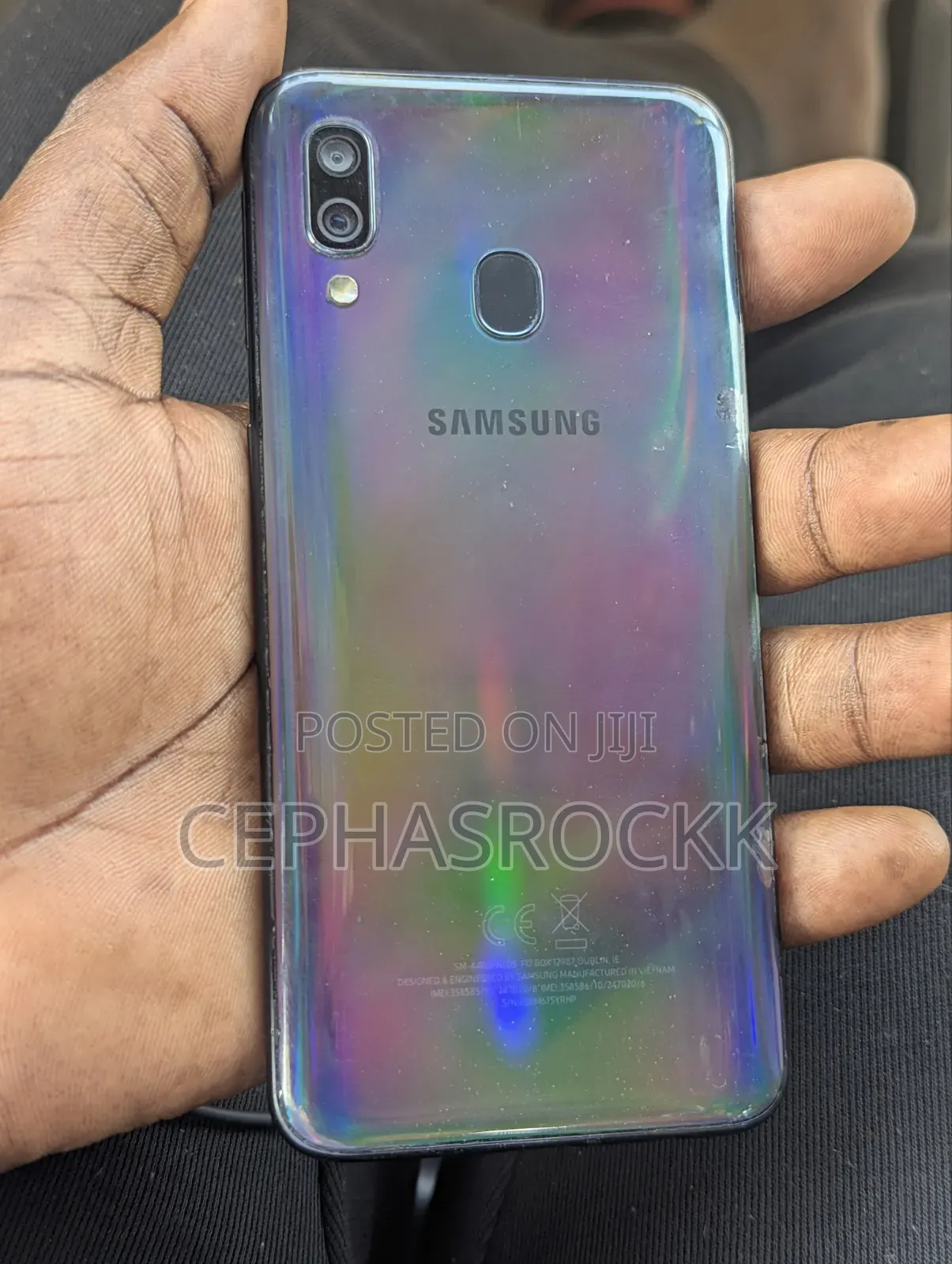 Samsung Galaxy A40 64 GB Black