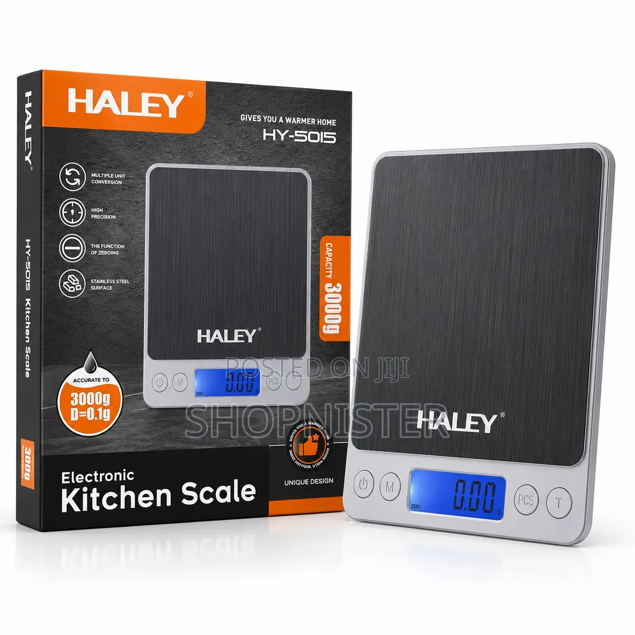 Digital Kitchen Scale 3KG – High Precision 0.1g