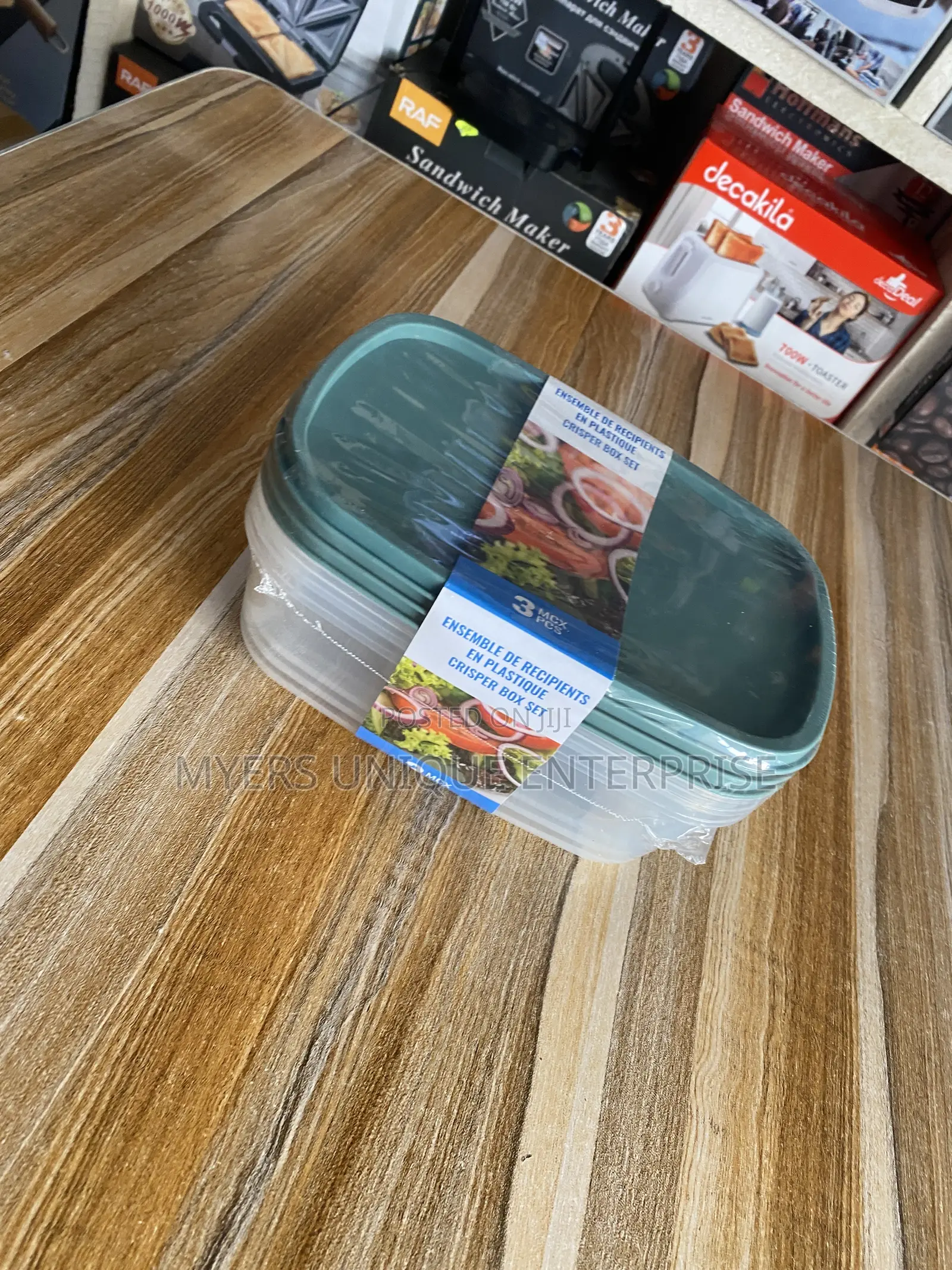 3pcs Kitchen Food Storage Box Set