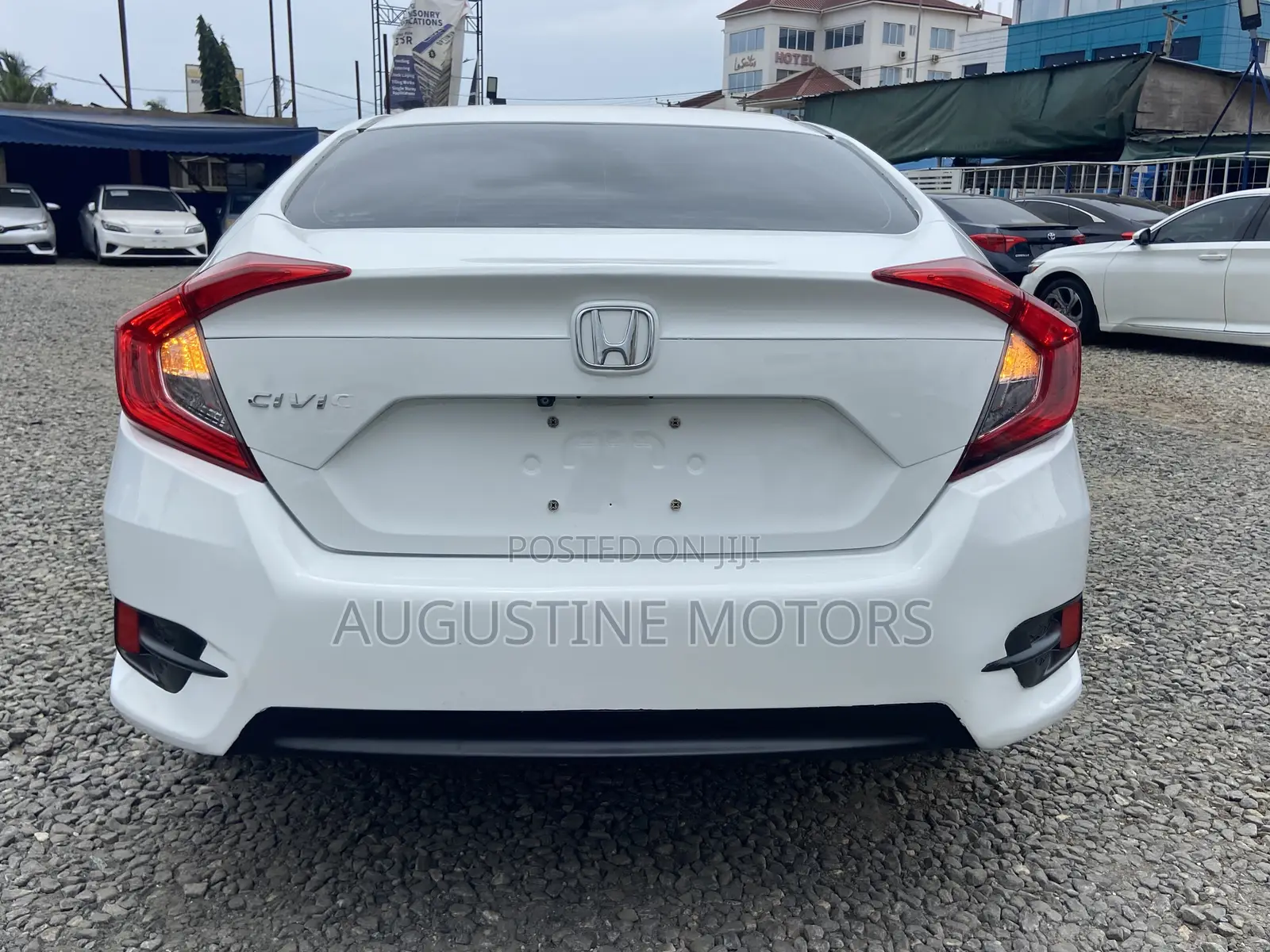 Honda Civic LX Sedan 2019 White