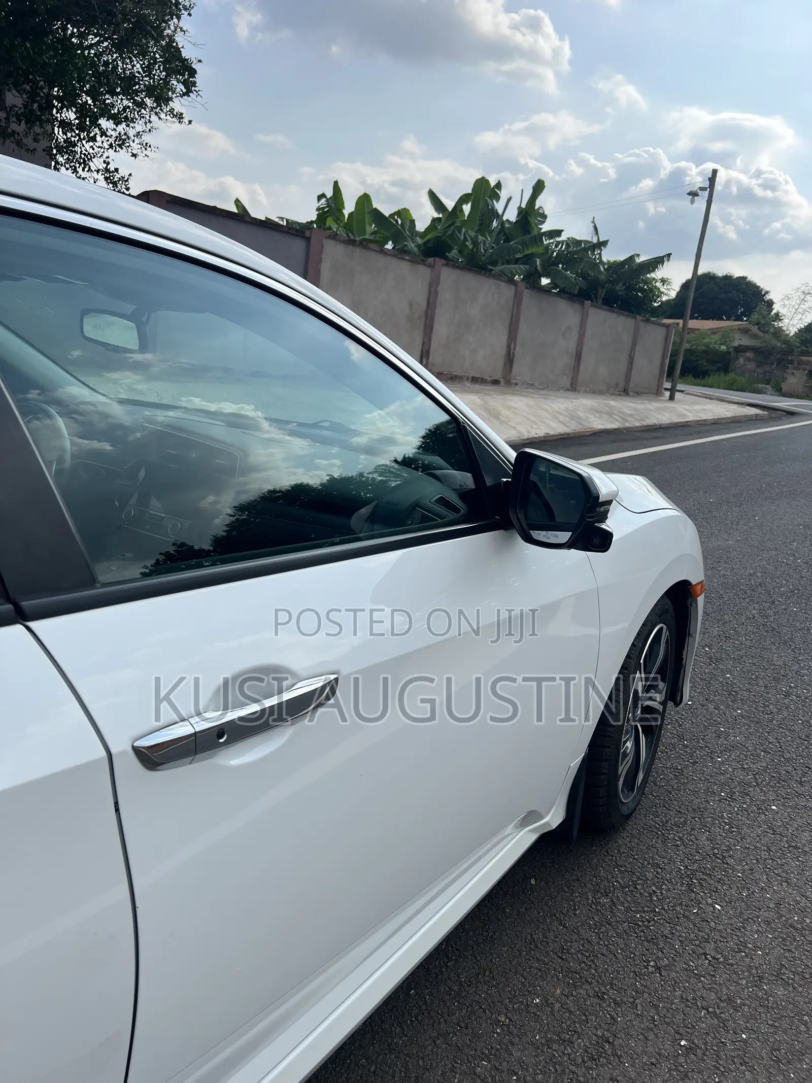 Honda Civic Touring 2dr Coupe (1.5L 4cyl) 2016 White
