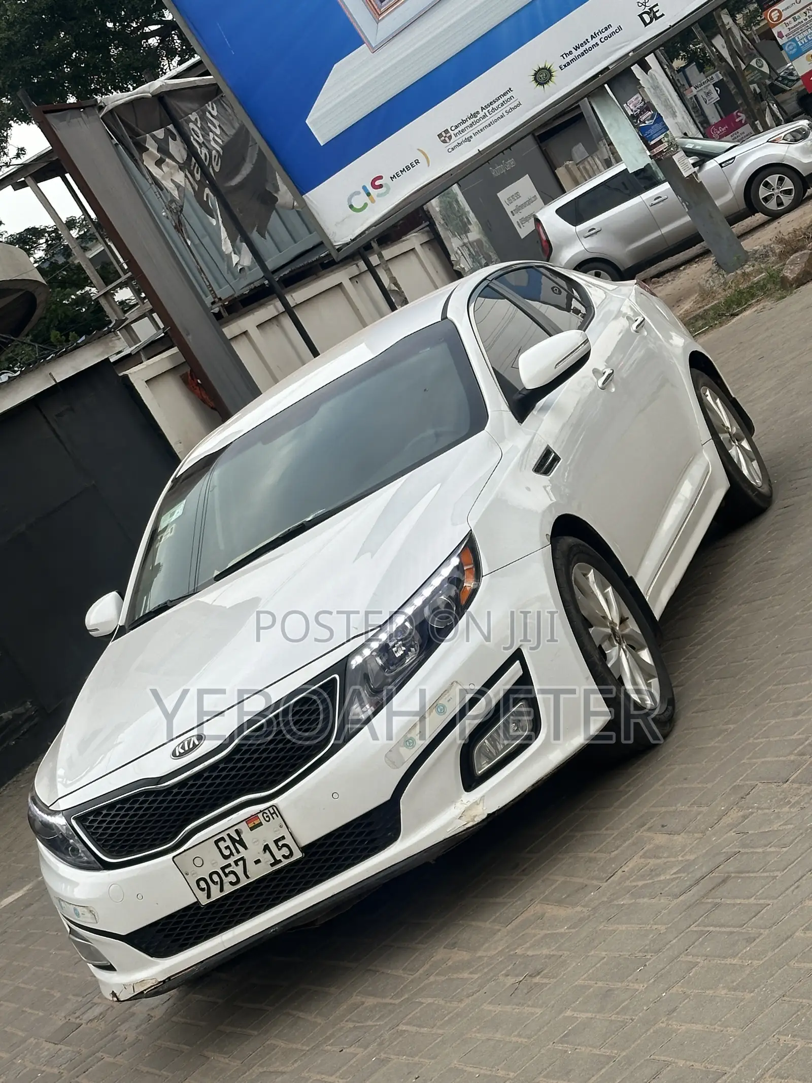 Kia Optima 2015 White