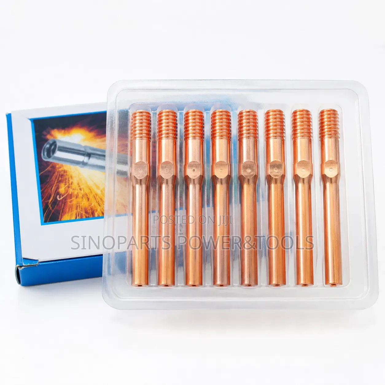 CO2 Welding Contact Tips 45x1.2mm Copper 10PCS