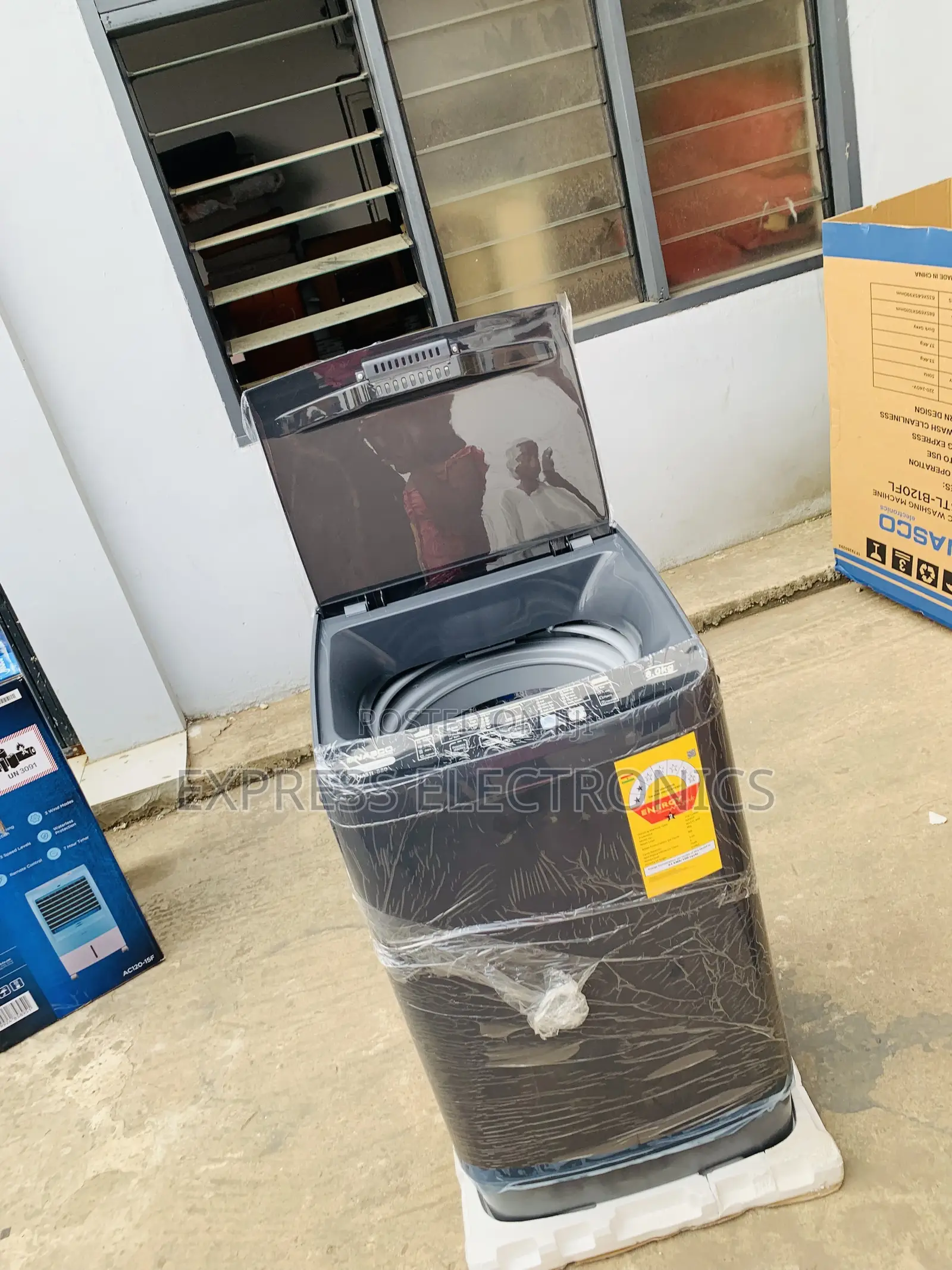 Brand New Nasco 8KG Top Load Fully Auto Washing Machine (NASTL-B80)