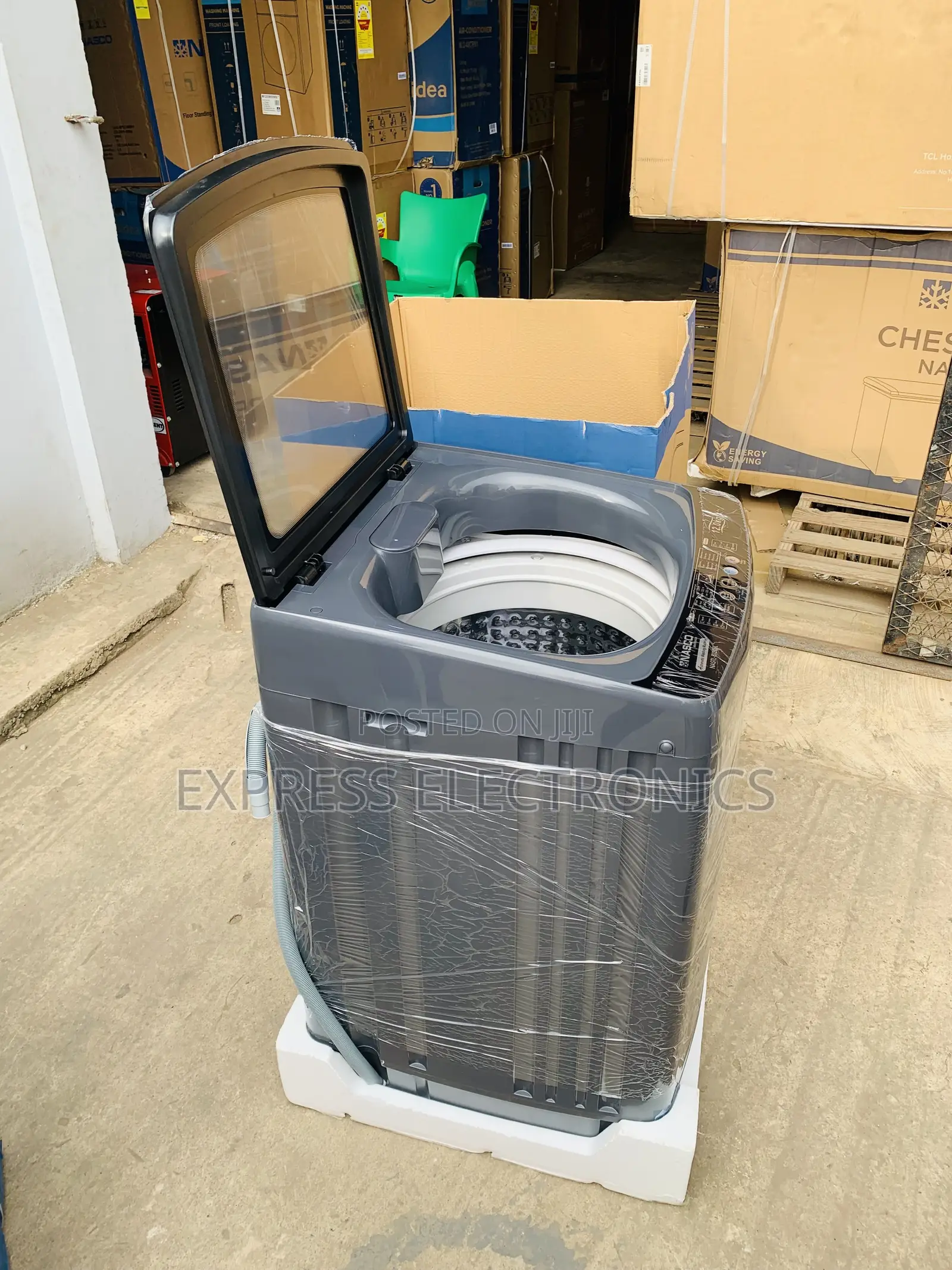 Amazing  Deals Nasco 12KG Top Load Washing Machine (NASTL-B120FL)