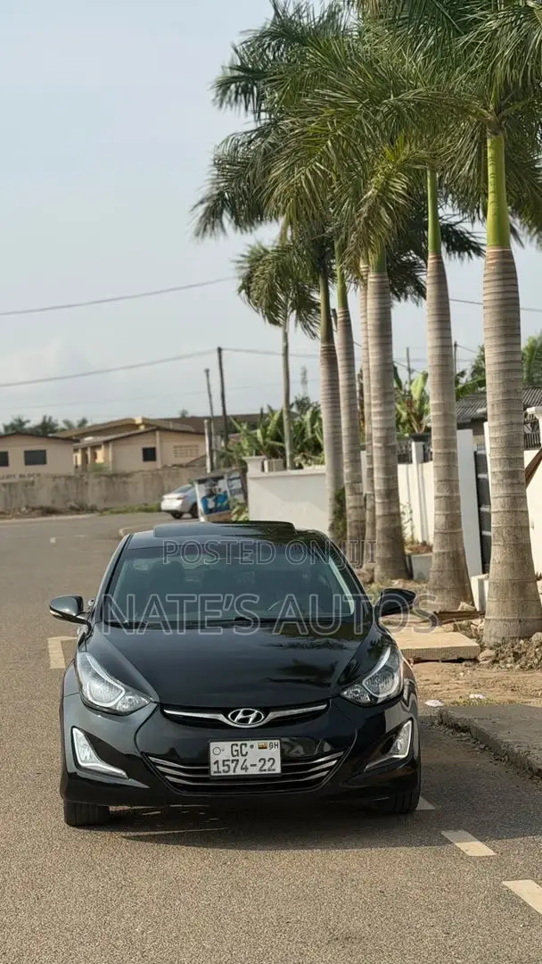 Hyundai Elantra Limited 4dr Sedan (1.8L 4cyl 6A) 2015 Black