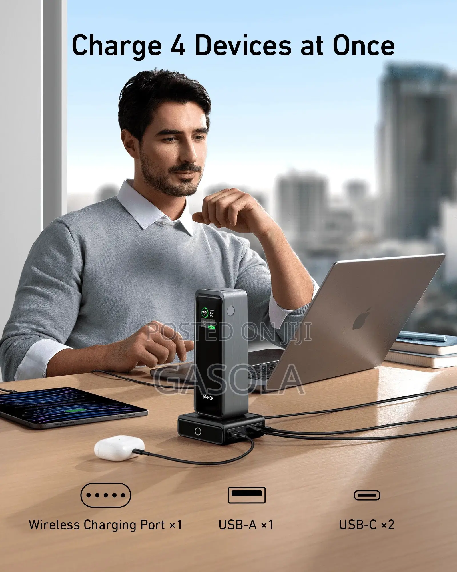 Anker Prime 27,650mAh With 100W Charging Base