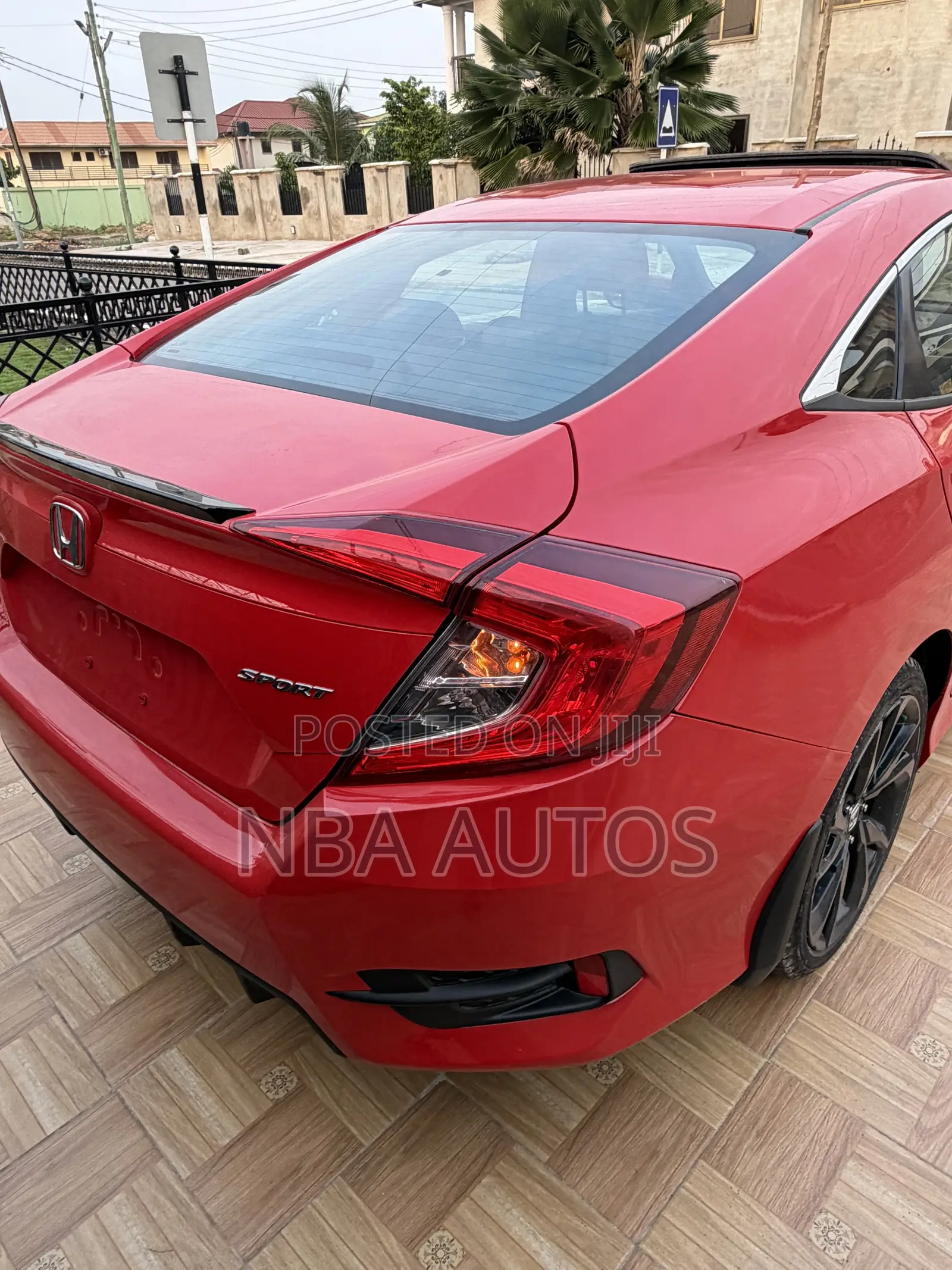 Honda Civic Sport Sedan 2020 Red