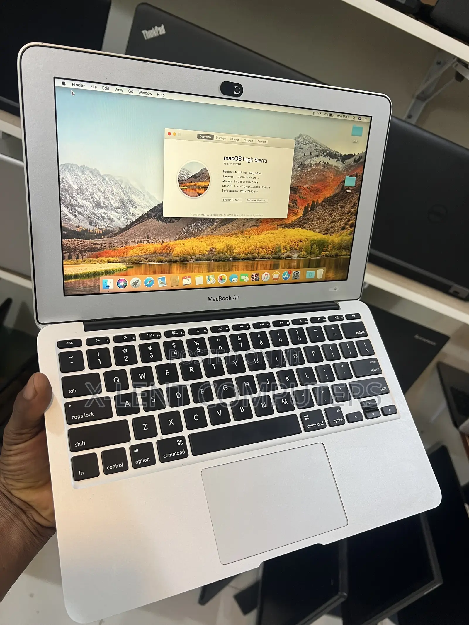 Laptop Apple MacBook Air 8GB Intel Core i5 SSD 128GB