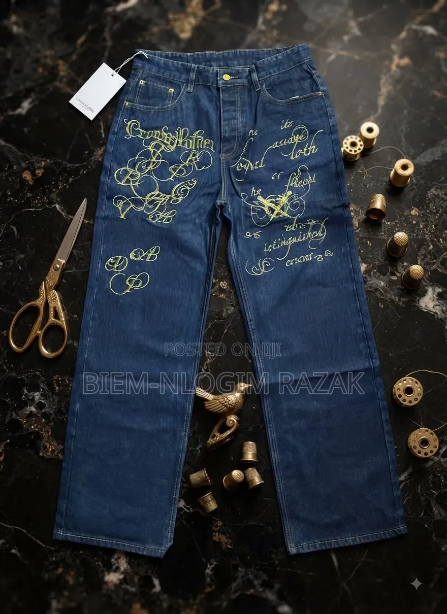 High Quality Versace and Diesel Baggy Jeans Available in Stock