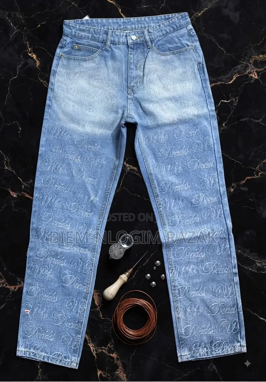 High Quality Versace and Diesel Baggy Jeans Available in Stock