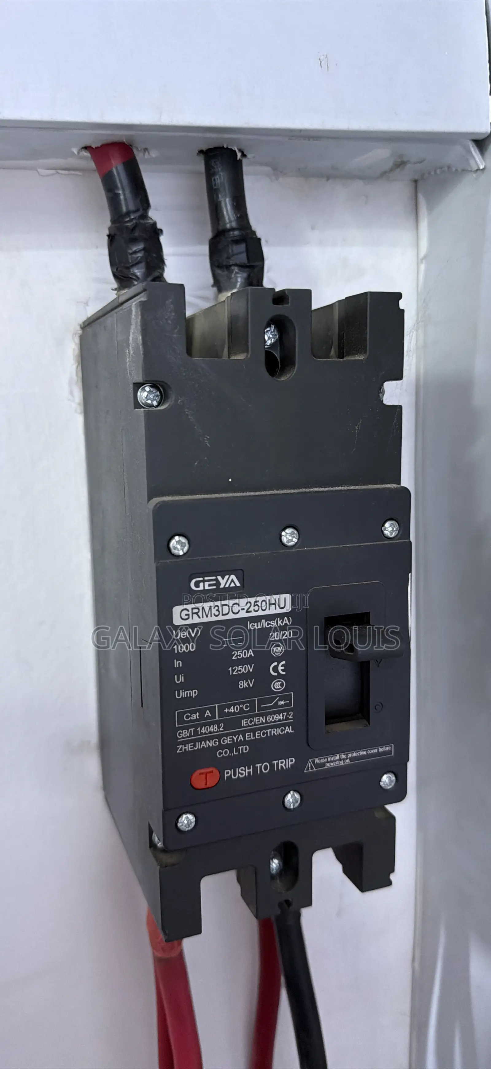 250a Dc Breaker 1000v