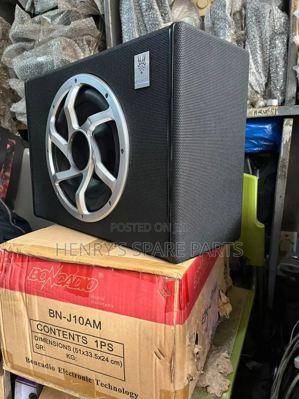 Boncadio Woofer for Car Boot