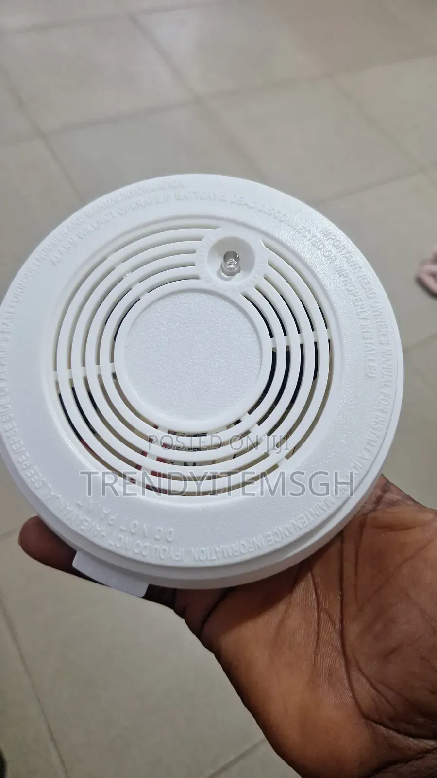 Photoelectric Smoke Alarm – 9V Battery Operated