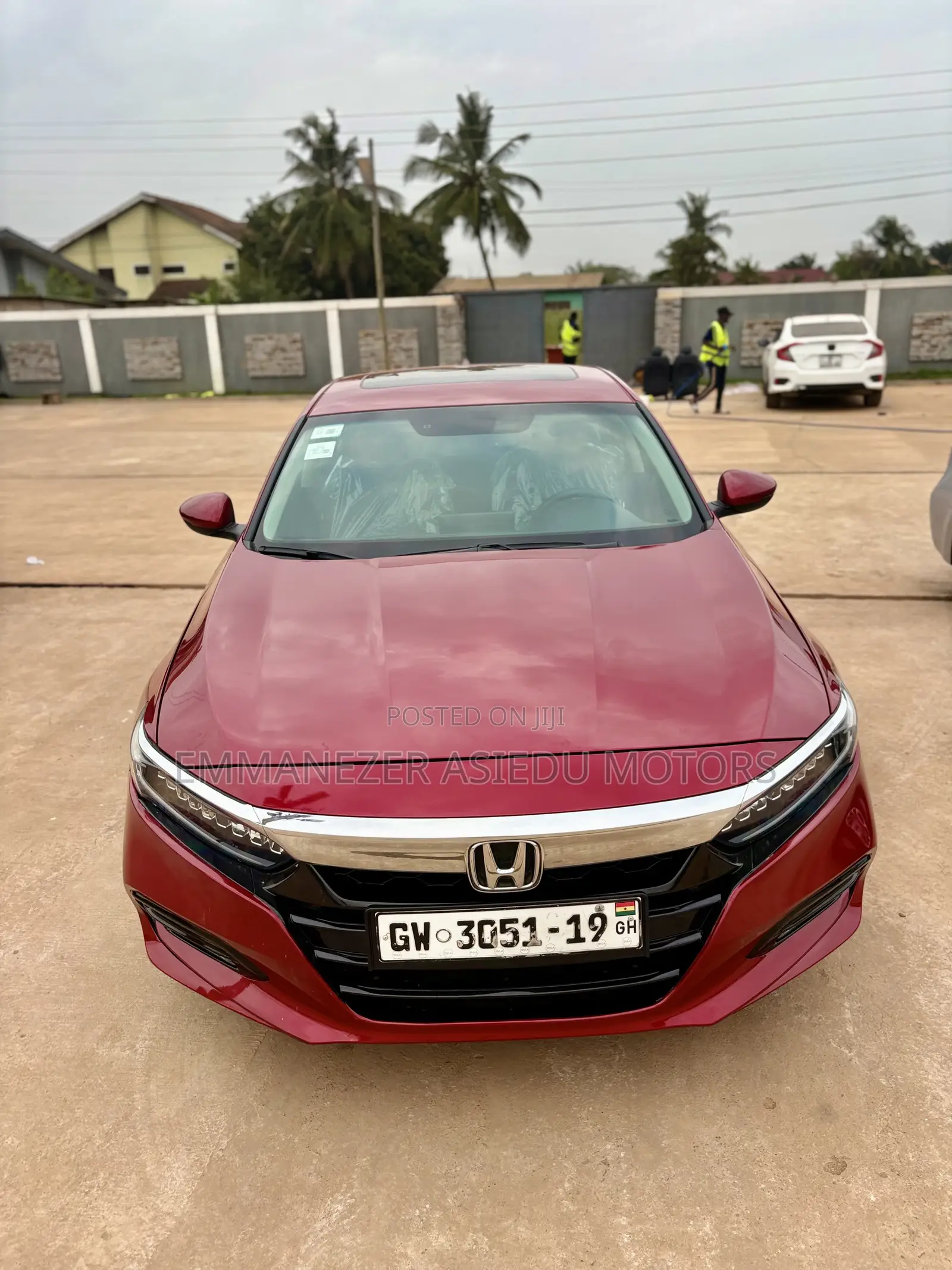 Honda Accord Sport (2.0L 4cyl Turbo 10A) 2019 Red