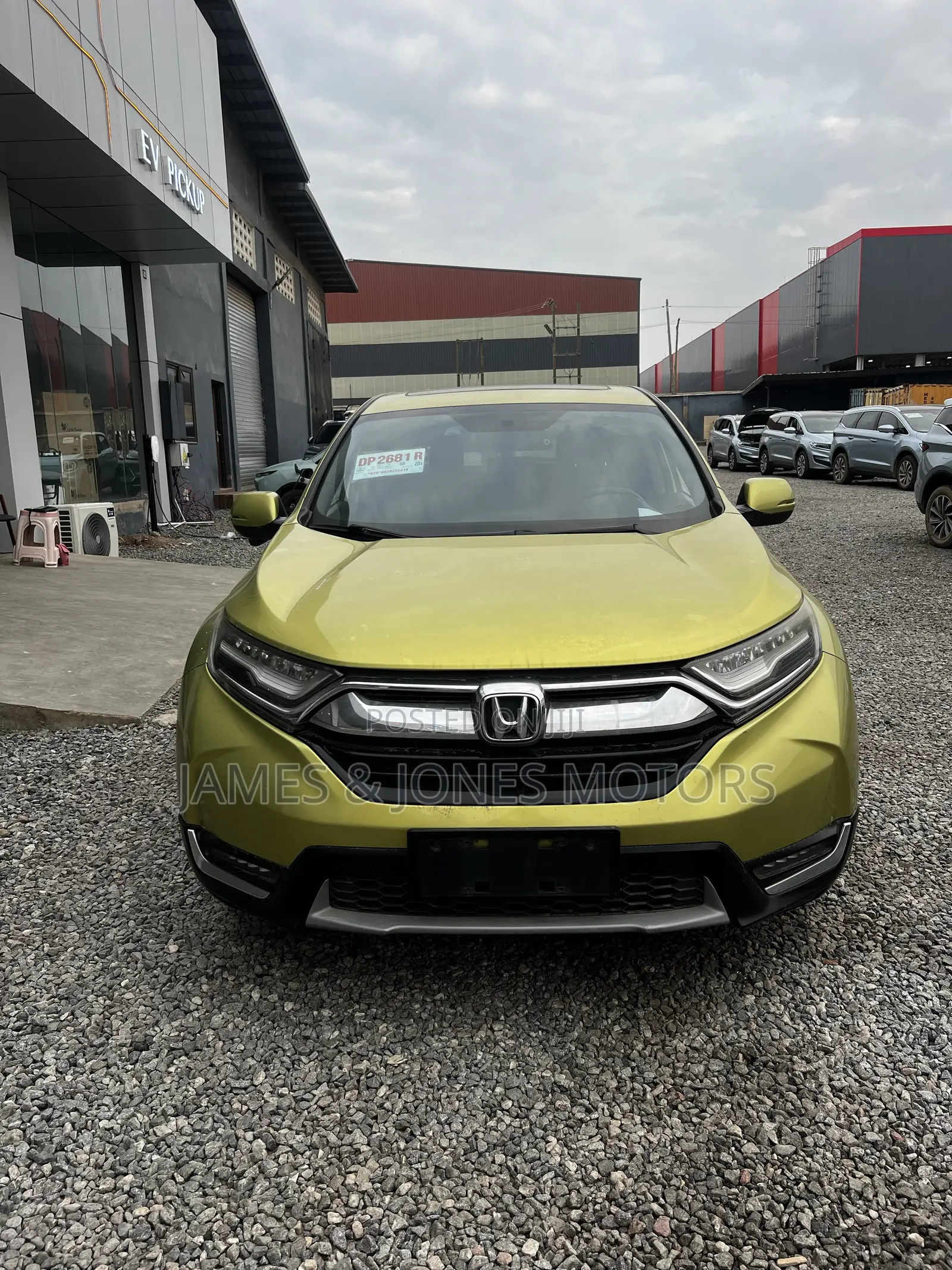 Honda CR-V Touring AWD 2018 Green